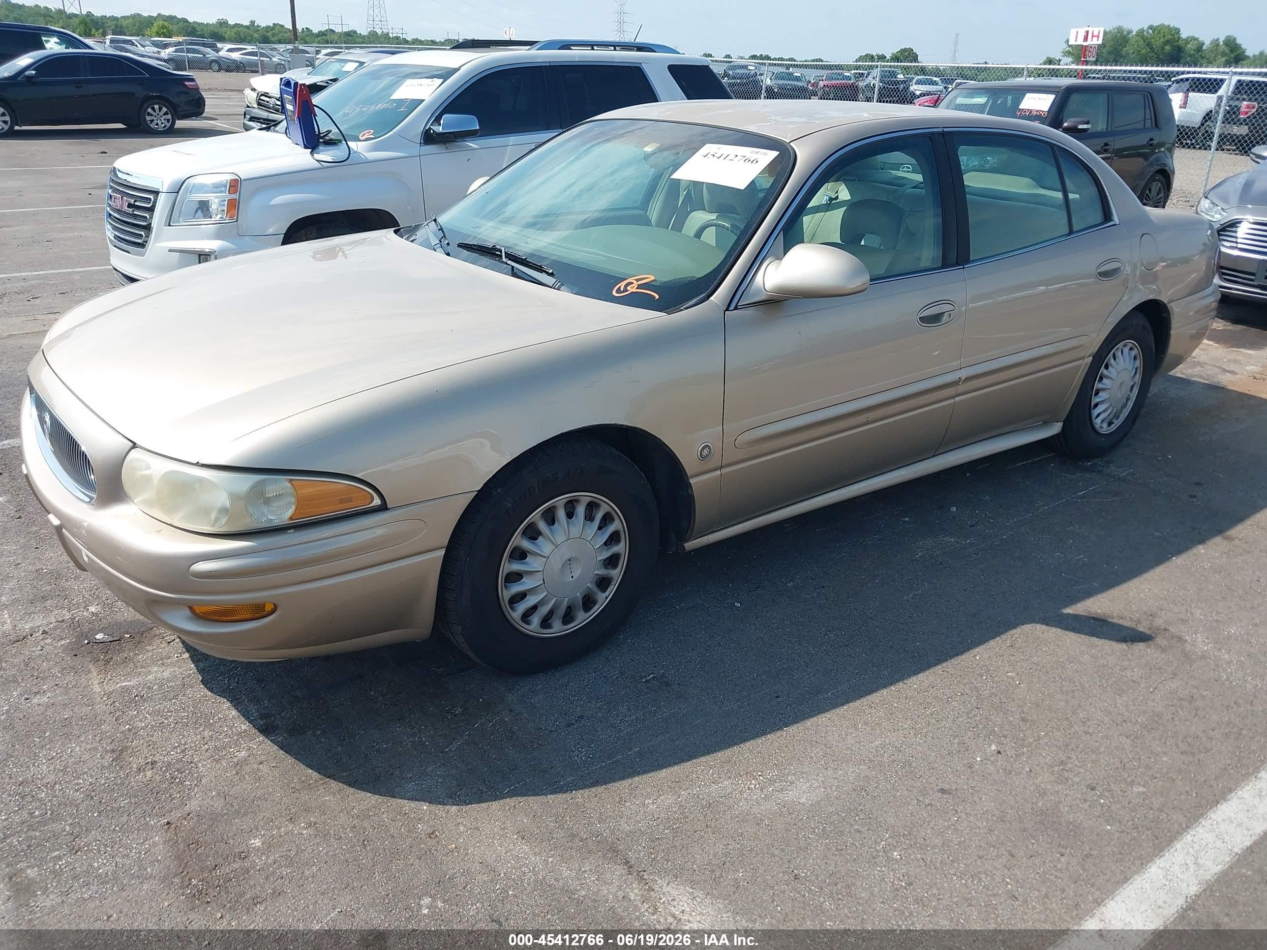 2005 Buick Lesabre Custom Gold vin: 1G4HP52K15U224545