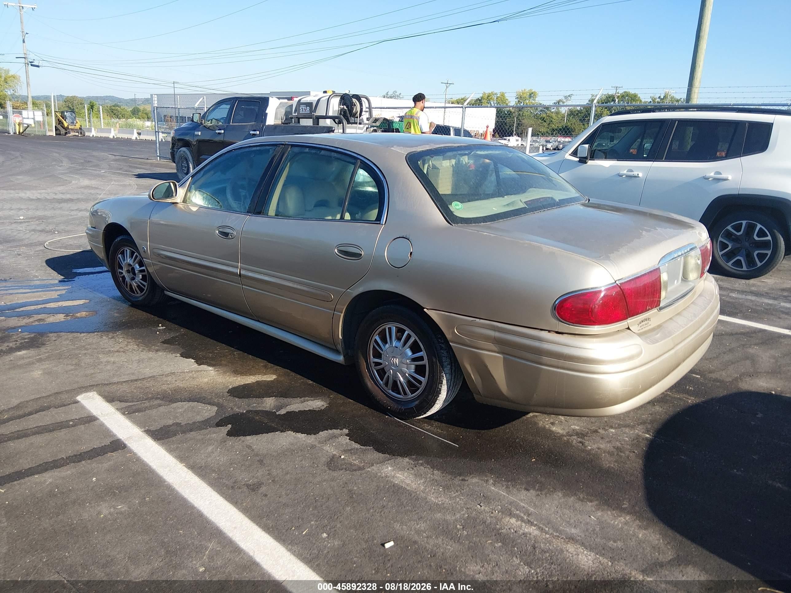 2005 Buick Lesabre Custom Золотой vin: 1G4HP52K15U280226