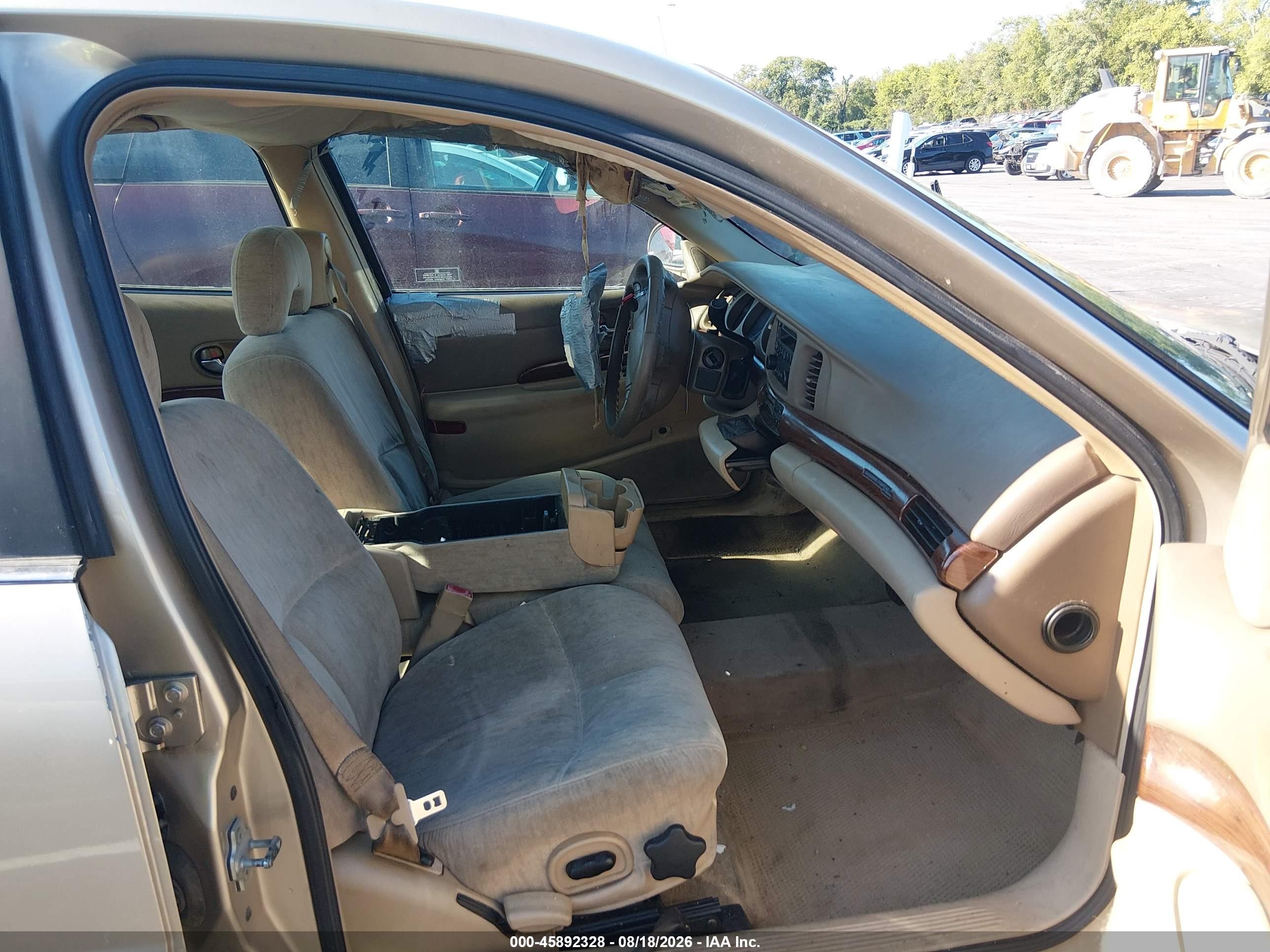 2005 Buick Lesabre Custom Золотой vin: 1G4HP52K15U280226