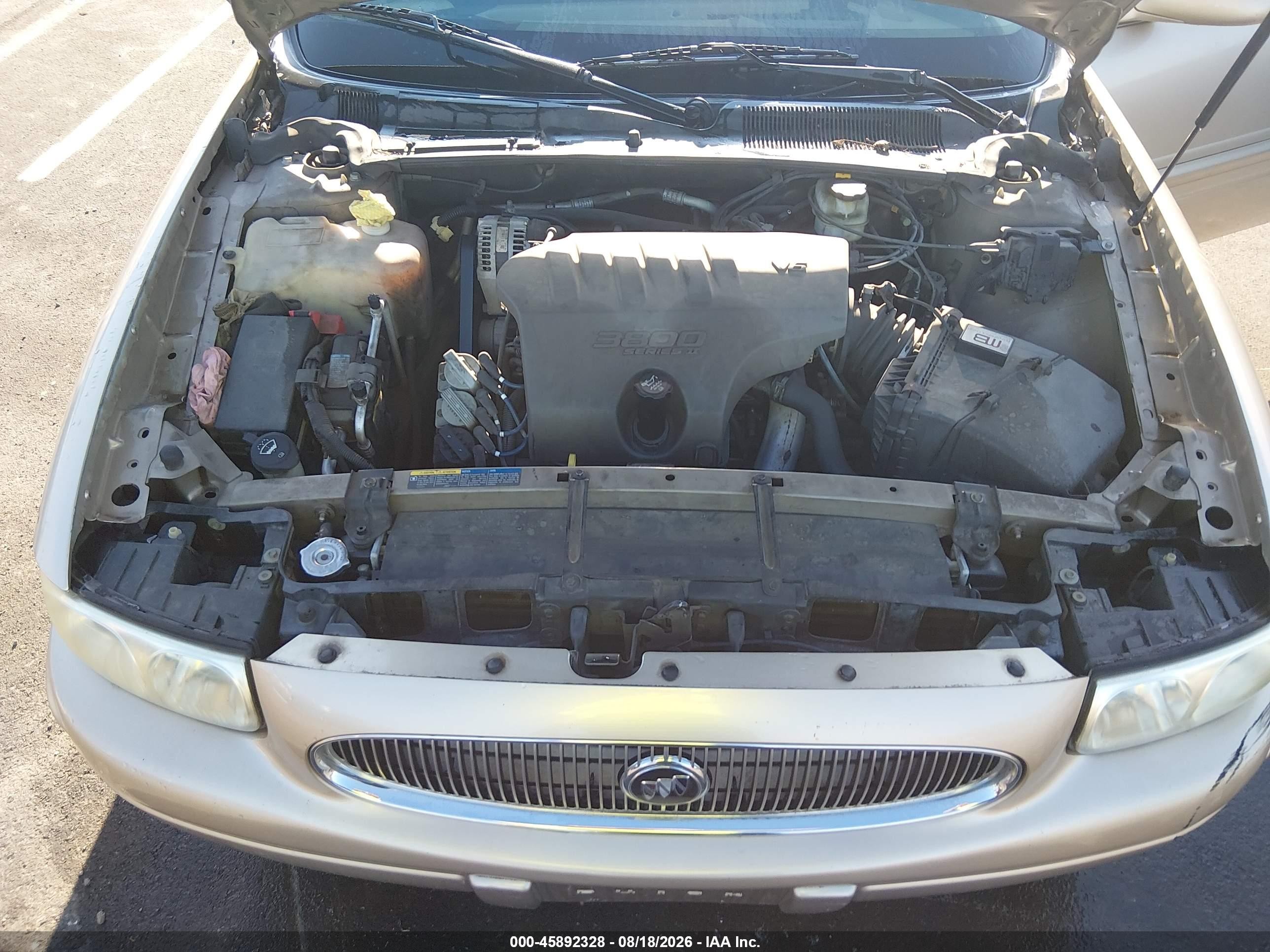 2005 Buick Lesabre Custom Золотой vin: 1G4HP52K15U280226