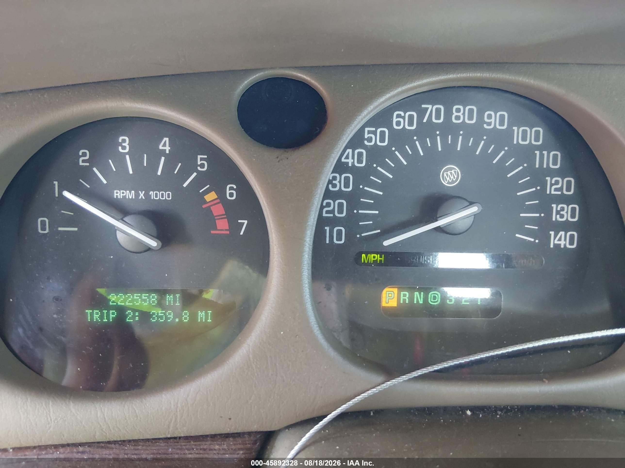 2005 Buick Lesabre Custom Золотой vin: 1G4HP52K15U280226