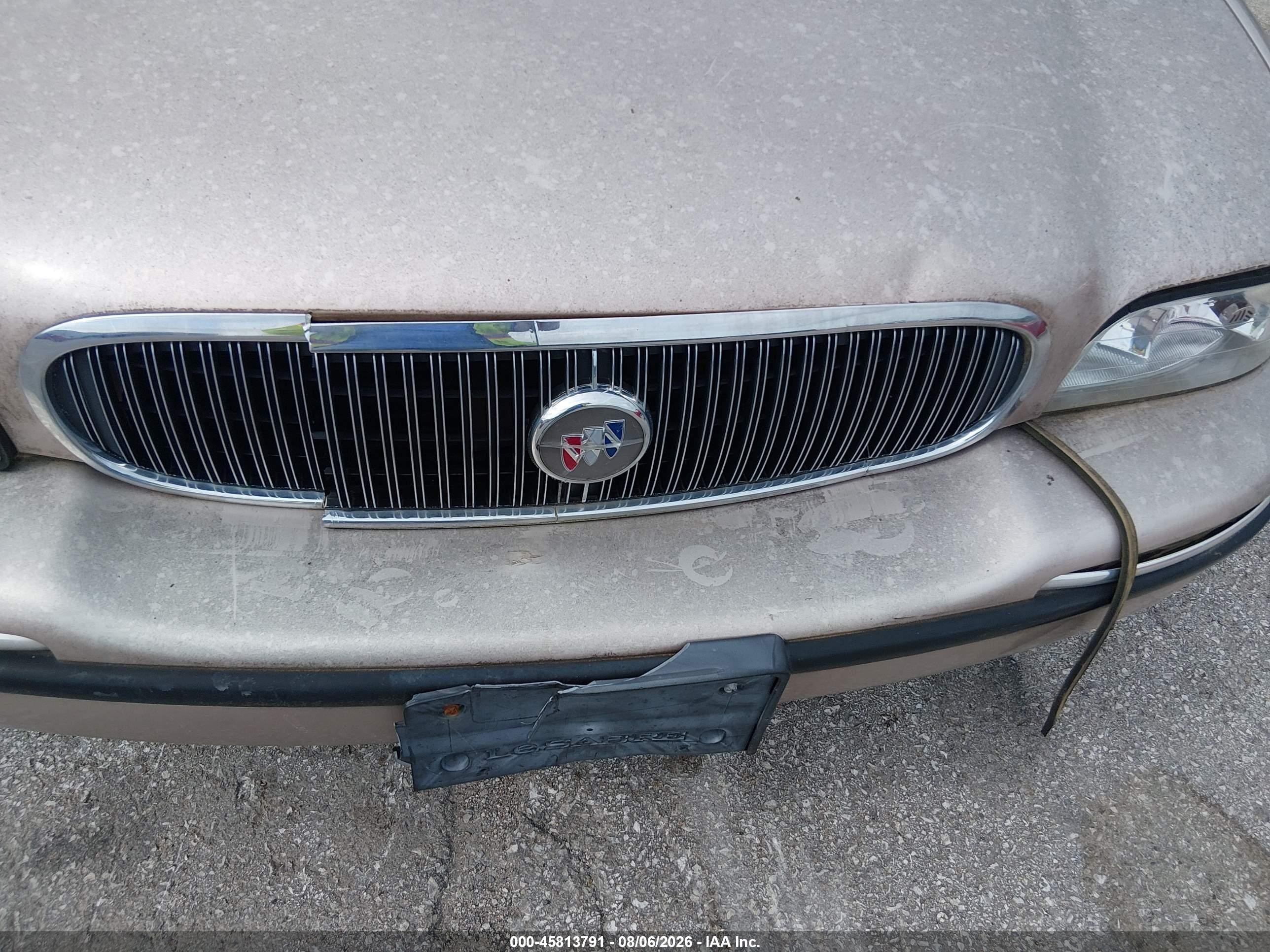 1999 Buick Lesabre Custom Gold vin: 1G4HP52K1XH434378