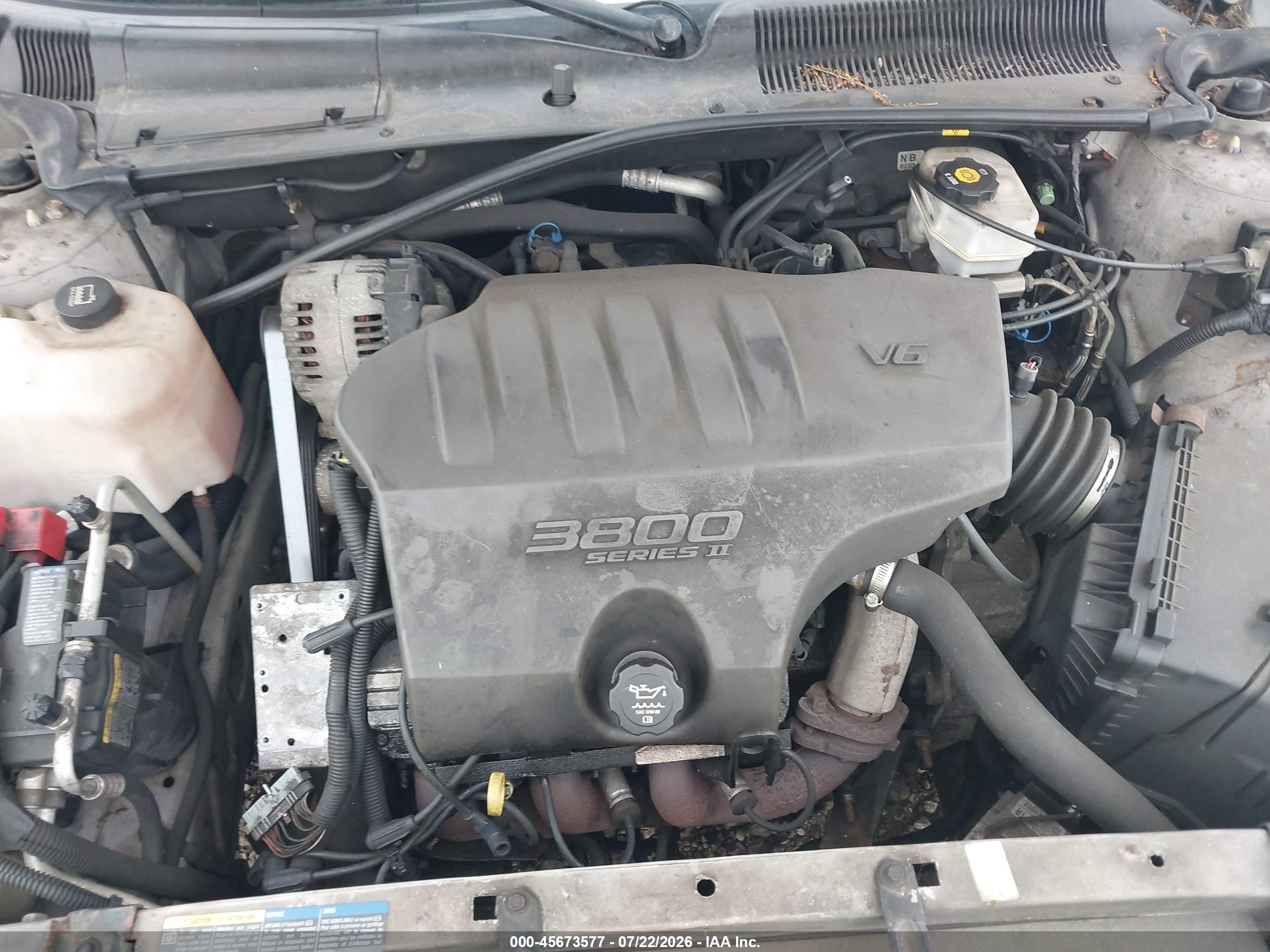 2003 Buick Lesabre Custom Silver vin: 1G4HP52K234139095