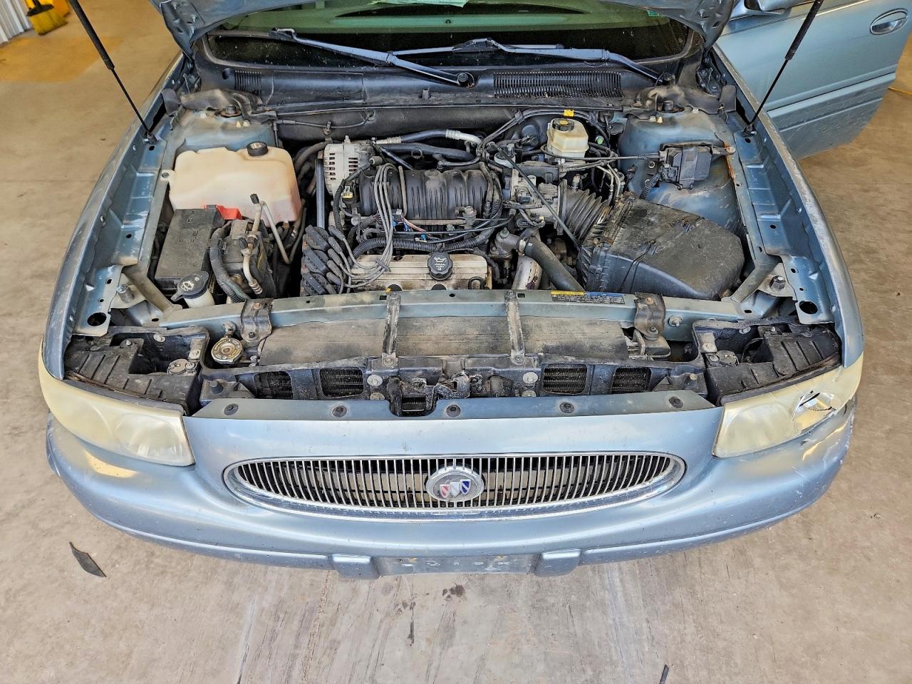 2003 Buick Lesabre Custom Silver vin: 1G4HP52K23U184604