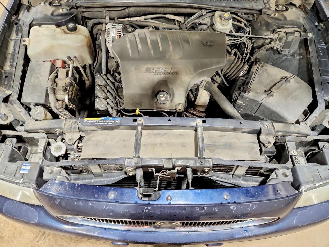 2004 Buick Lesabre Custom Blue vin: 1G4HP52K244104767