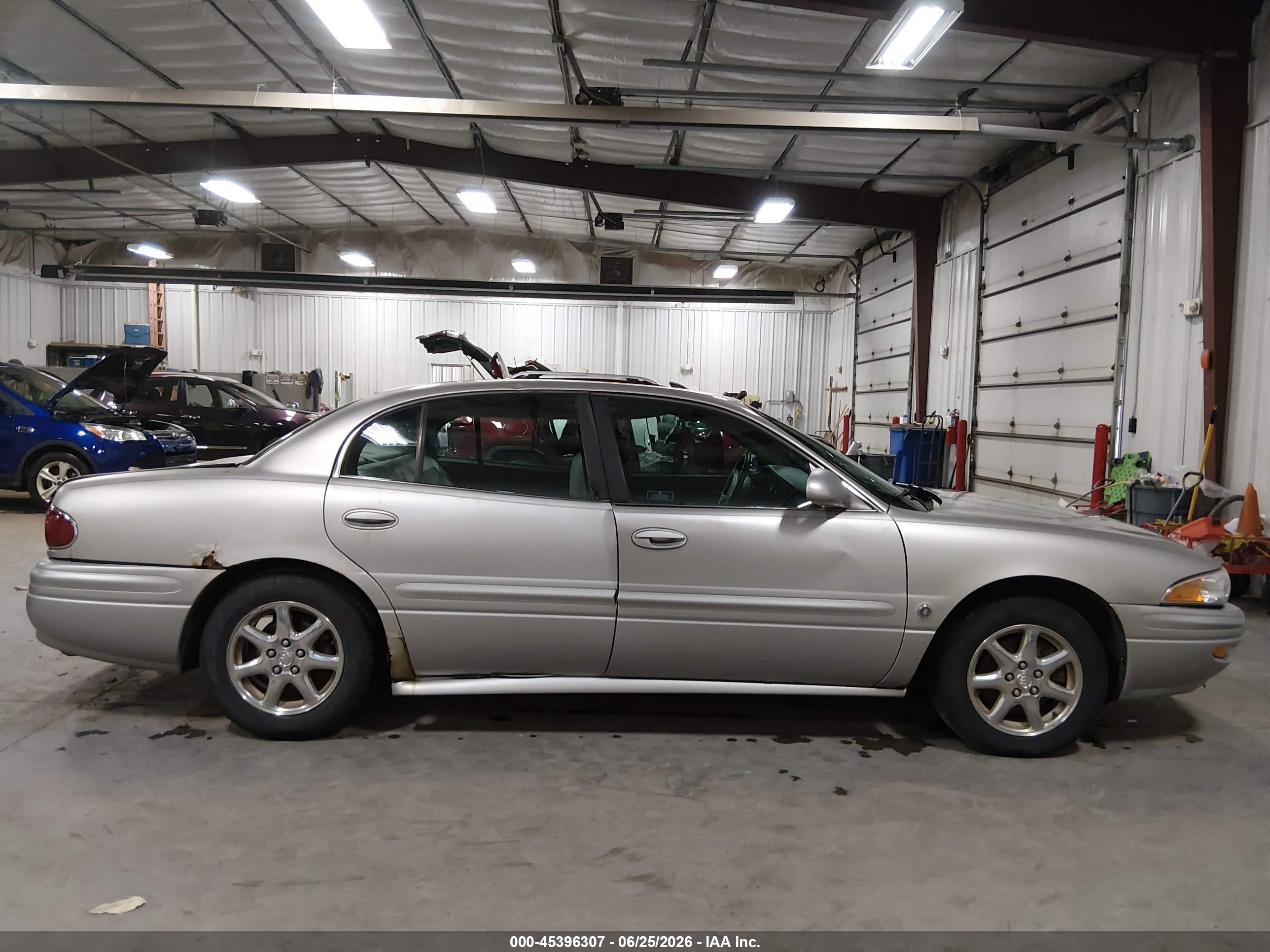 2004 Buick Lesabre Custom Silver vin: 1G4HP52K244169974