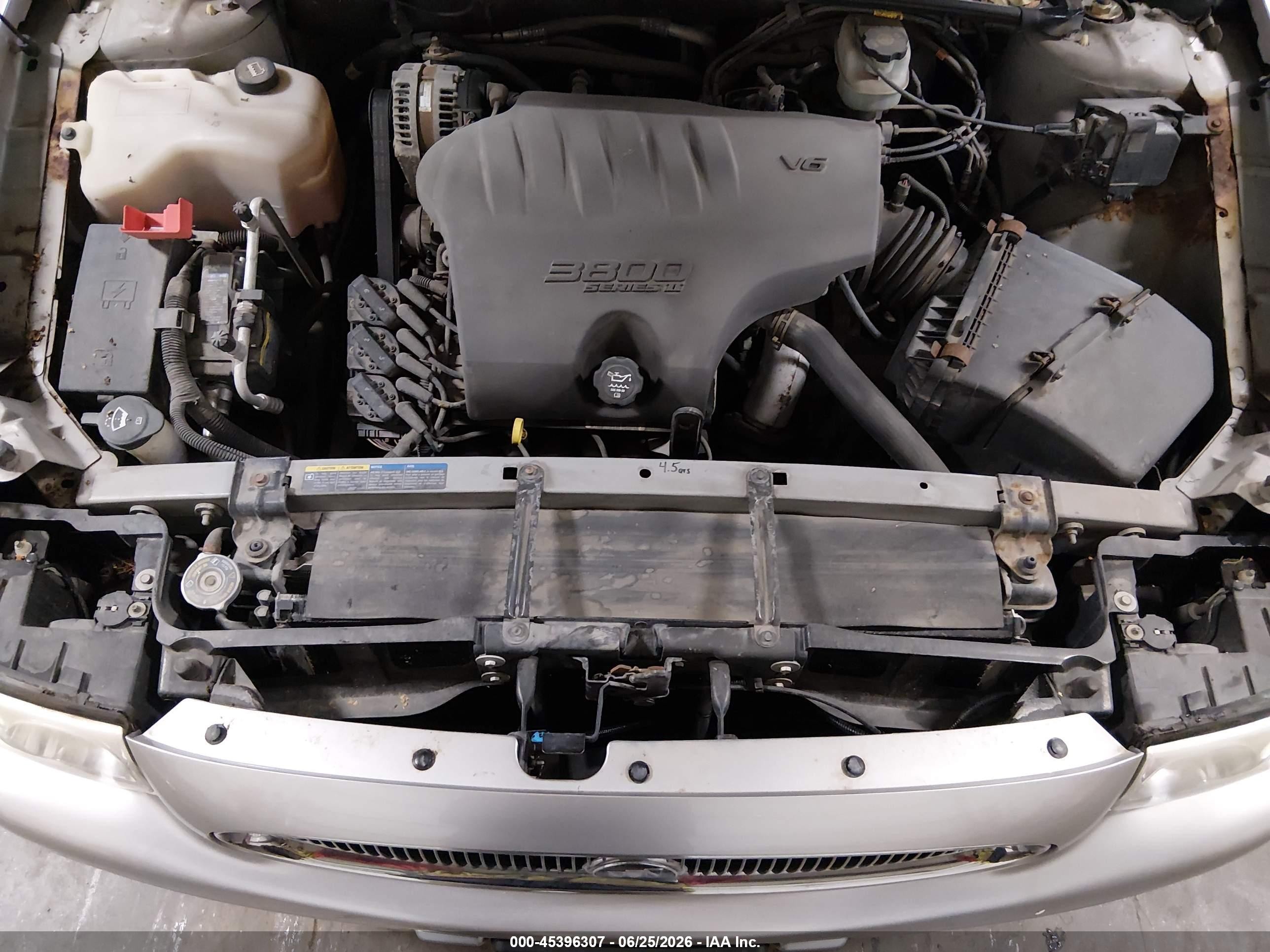 2004 Buick Lesabre Custom Silver vin: 1G4HP52K244169974