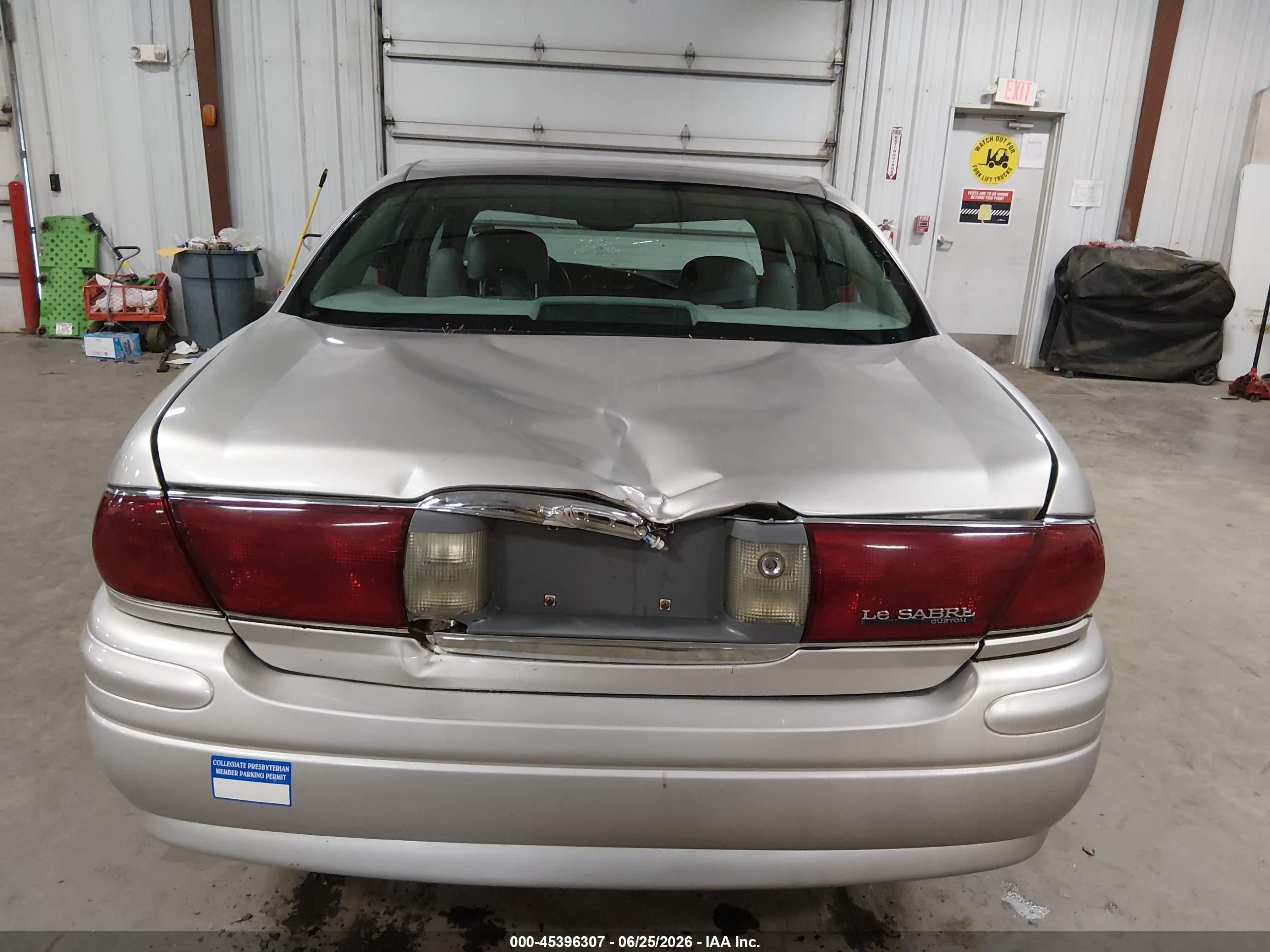 2004 Buick Lesabre Custom Silver vin: 1G4HP52K244169974