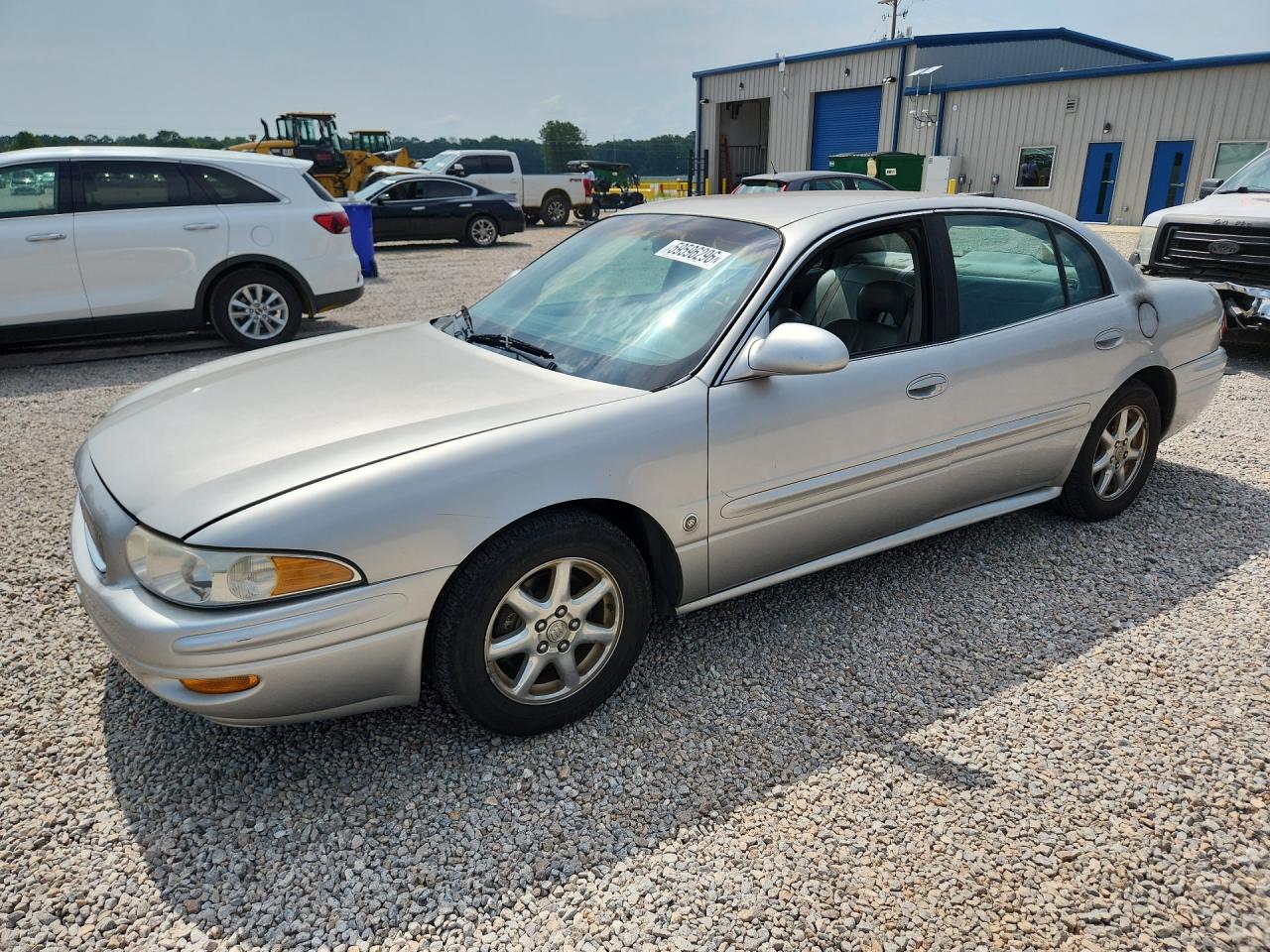 2004 Buick Lesabre Custom Silver vin: 1G4HP52K244177041