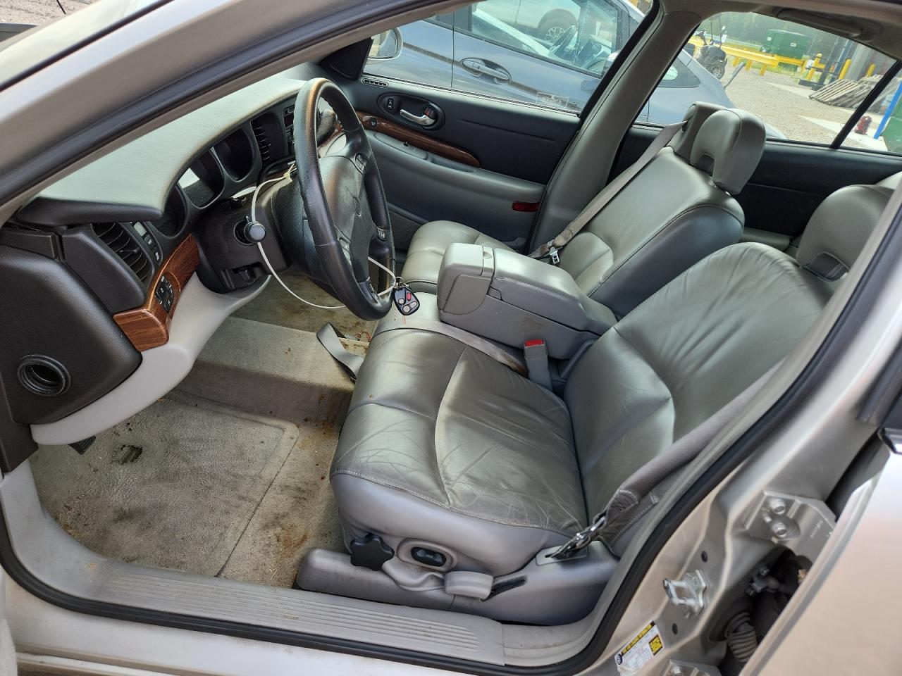 2004 Buick Lesabre Custom Silver vin: 1G4HP52K244177041