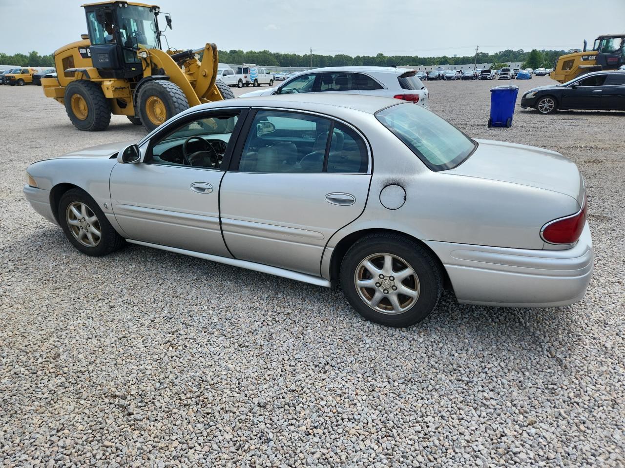 2004 Buick Lesabre Custom Silver vin: 1G4HP52K244177041