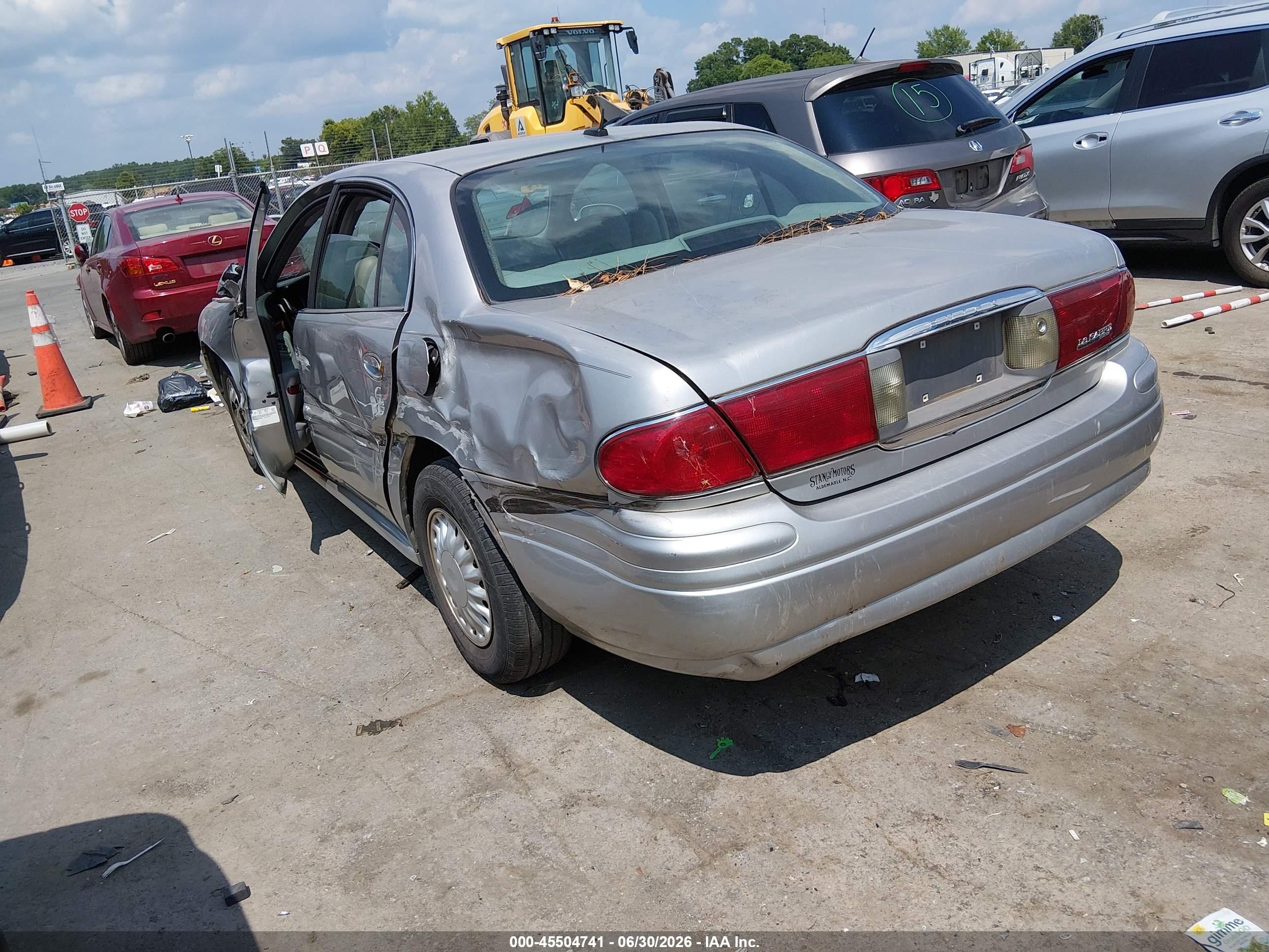 2005 Buick Lesabre Custom Серебряный vin: 1G4HP52K25U175369