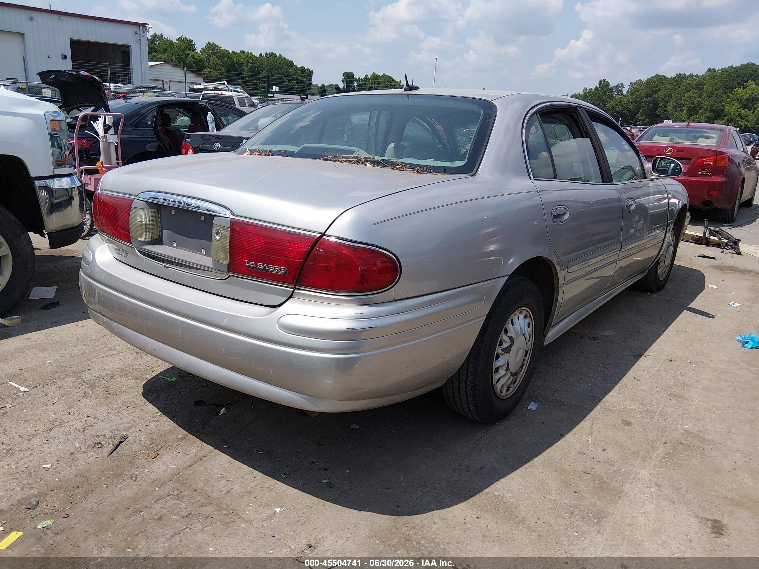 2005 Buick Lesabre Custom Серебряный vin: 1G4HP52K25U175369