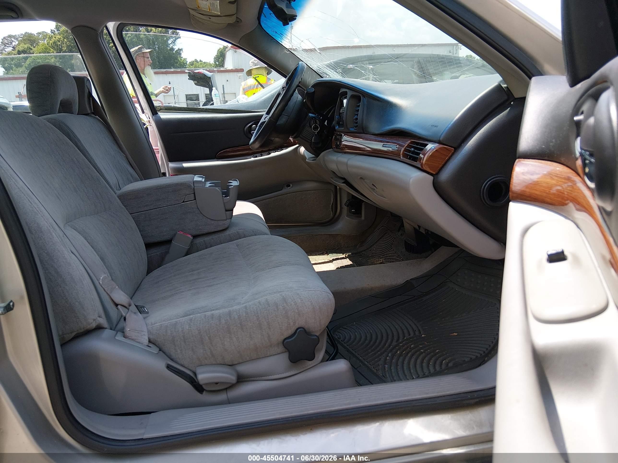 2005 Buick Lesabre Custom Серебряный vin: 1G4HP52K25U175369