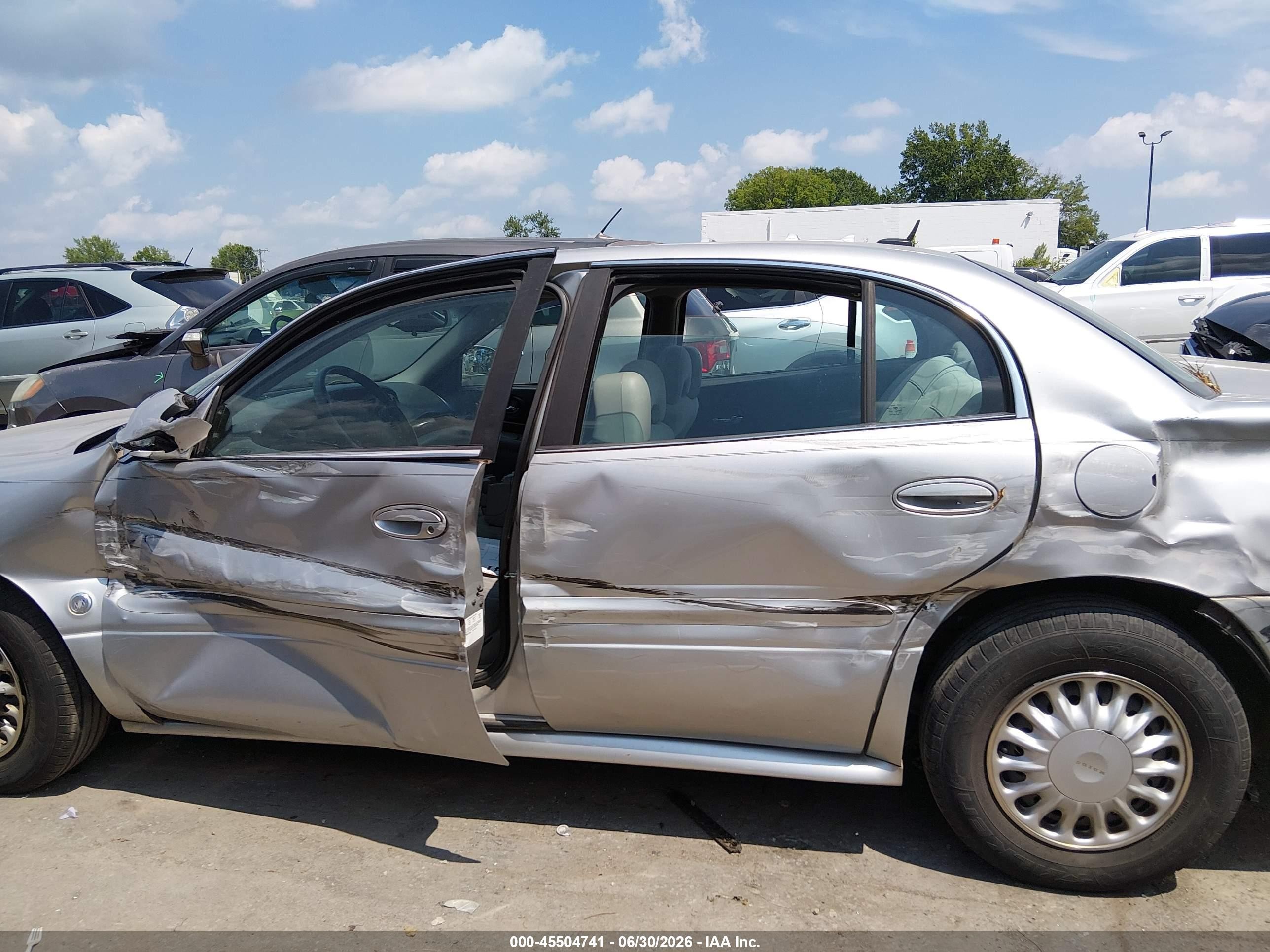 2005 Buick Lesabre Custom Серебряный vin: 1G4HP52K25U175369