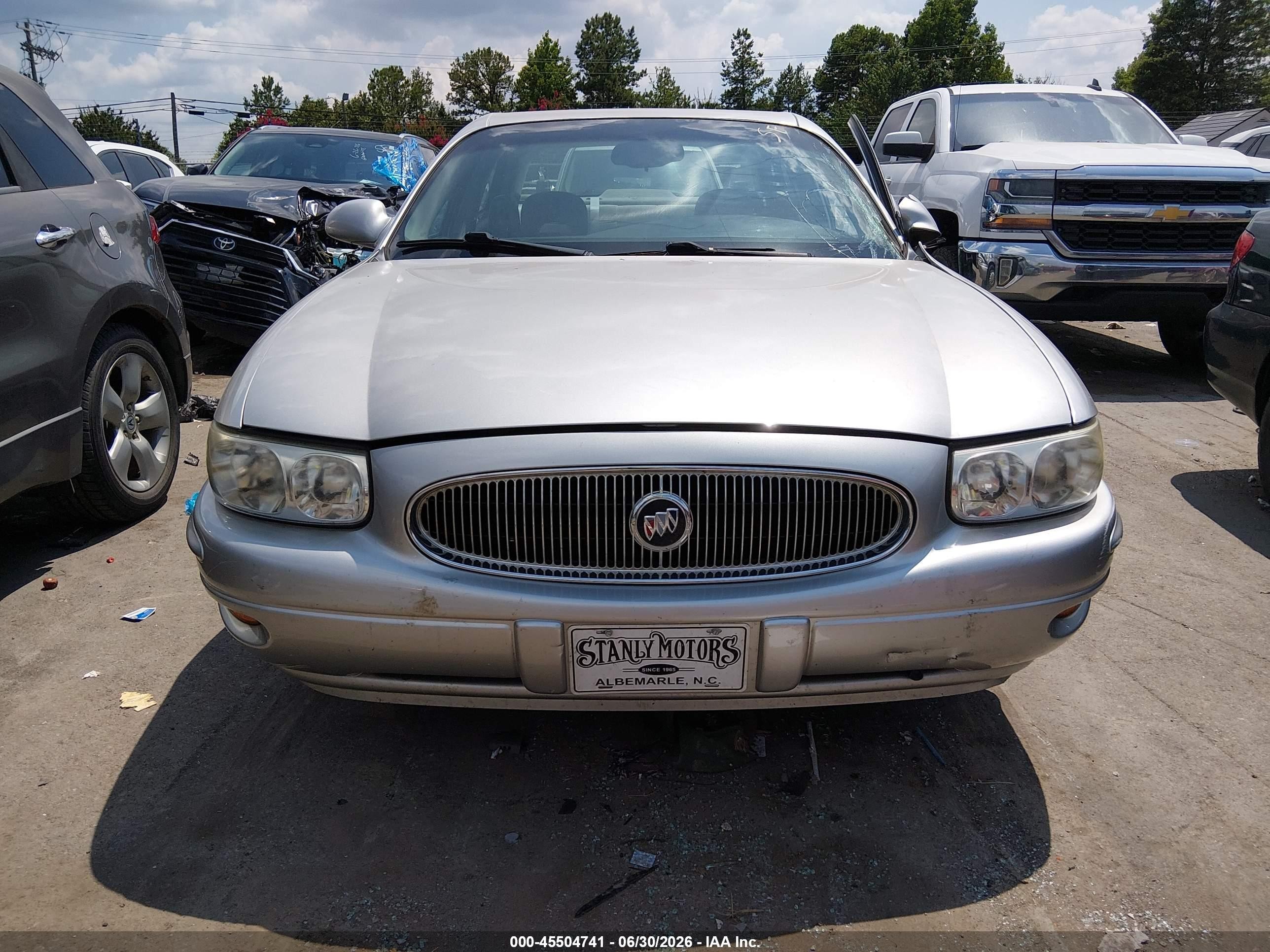2005 Buick Lesabre Custom Серебряный vin: 1G4HP52K25U175369