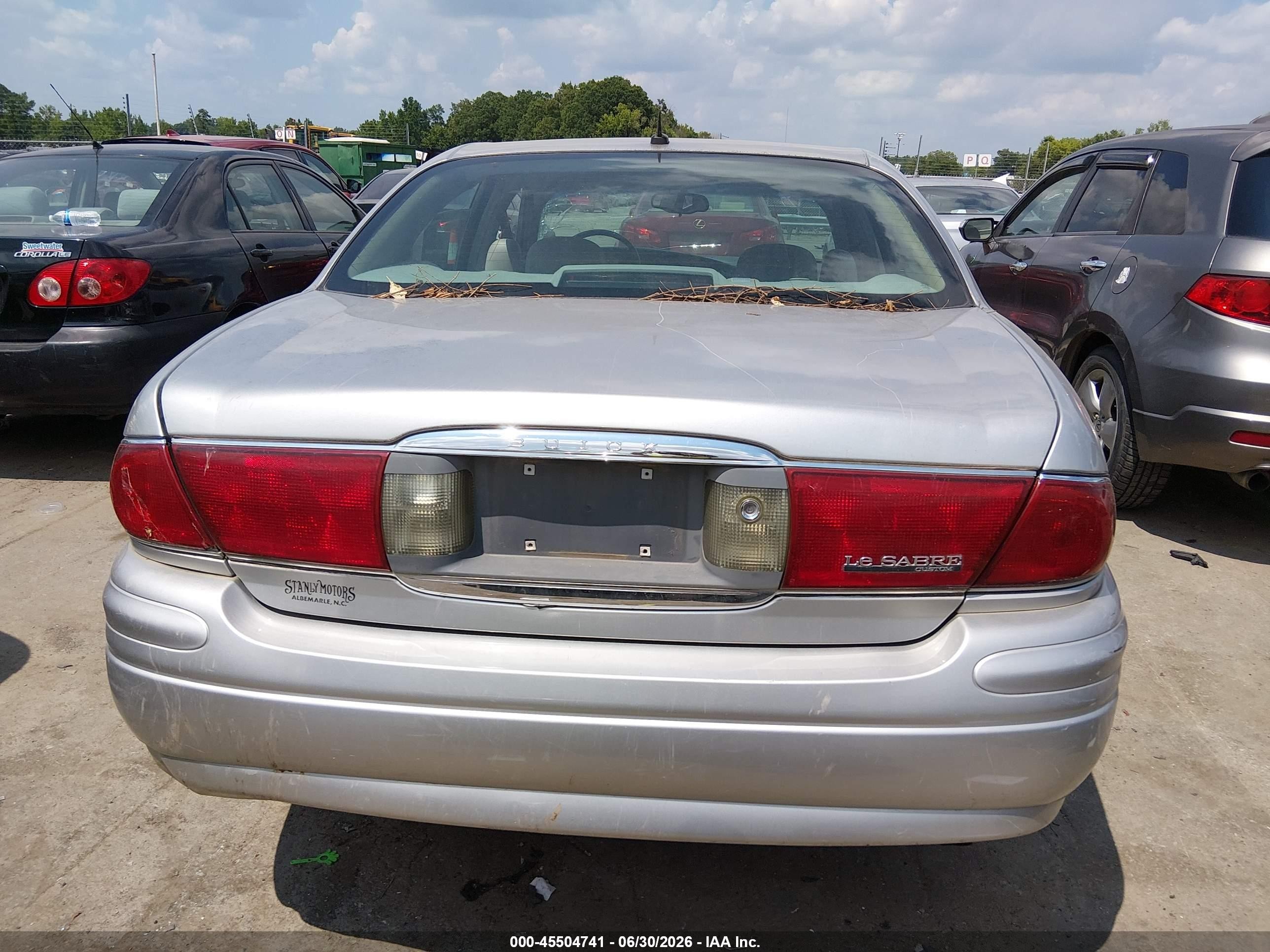 2005 Buick Lesabre Custom Серебряный vin: 1G4HP52K25U175369