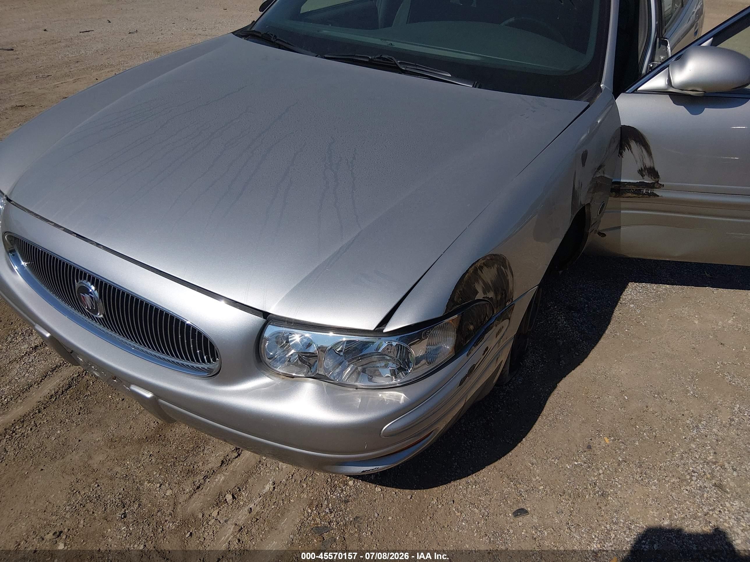 2005 Buick Lesabre Custom Silver vin: 1G4HP52K25U264116