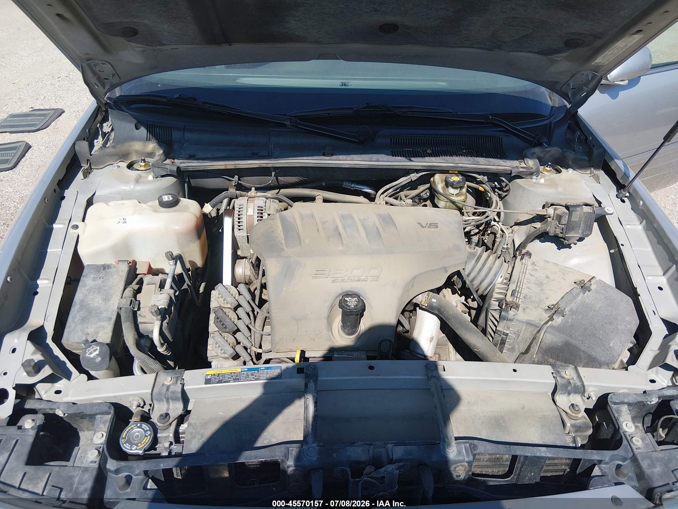 2005 Buick Lesabre Custom Silver vin: 1G4HP52K25U264116