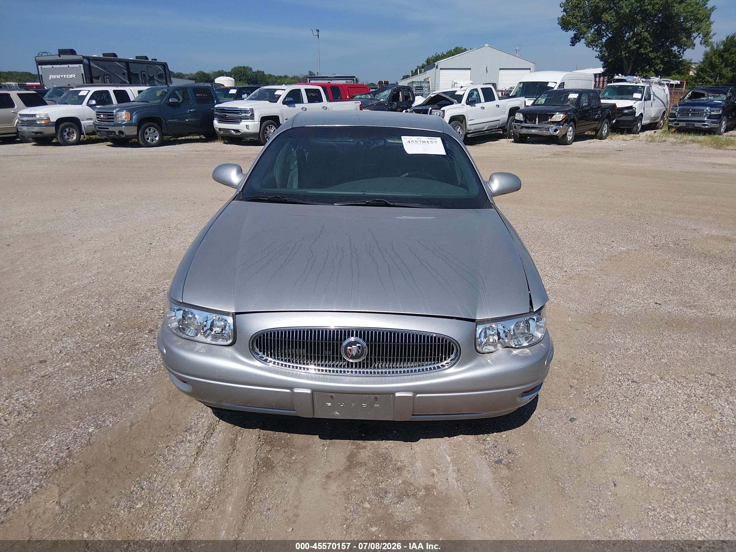2005 Buick Lesabre Custom Silver vin: 1G4HP52K25U264116
