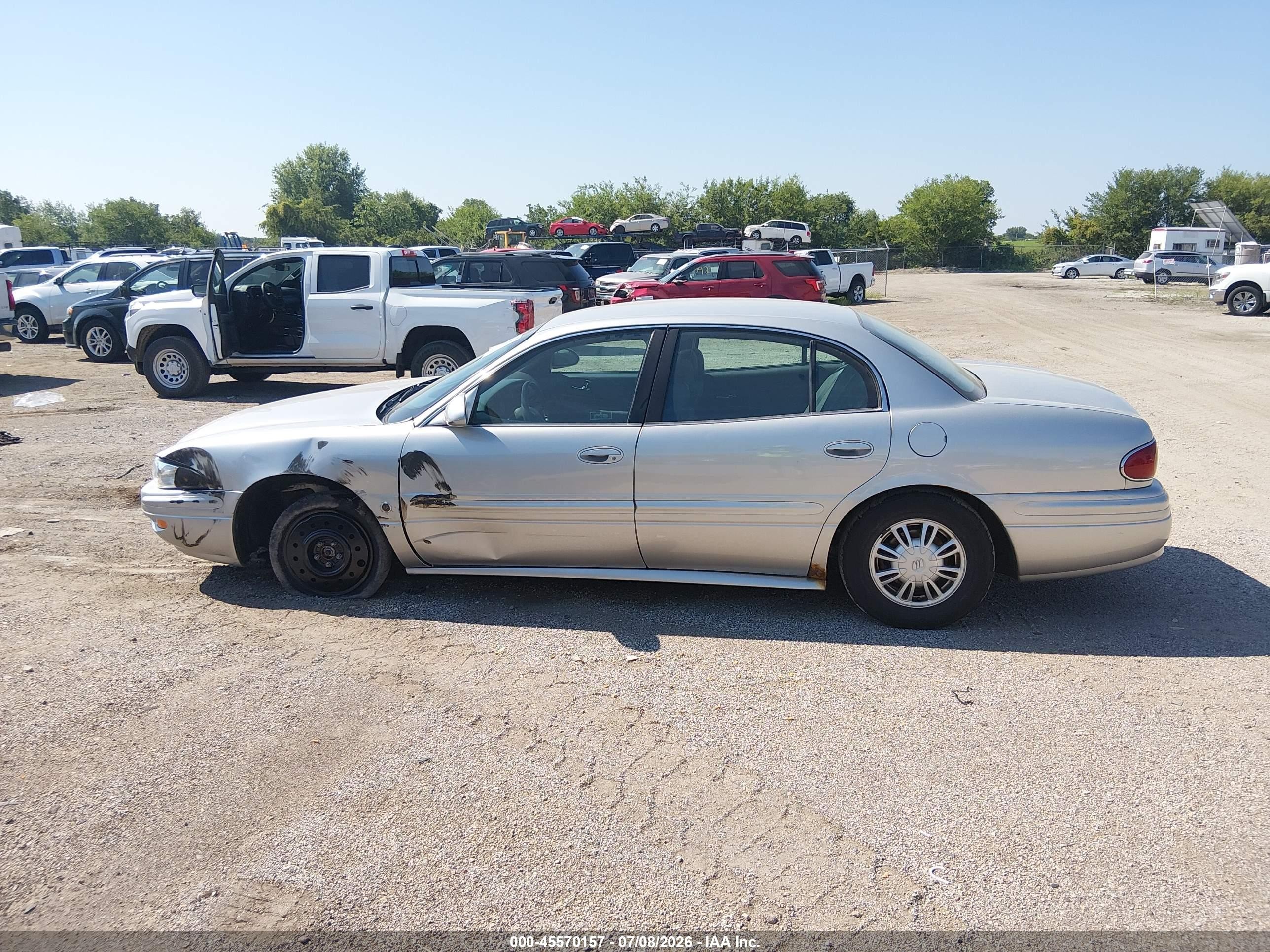 2005 Buick Lesabre Custom Silver vin: 1G4HP52K25U264116