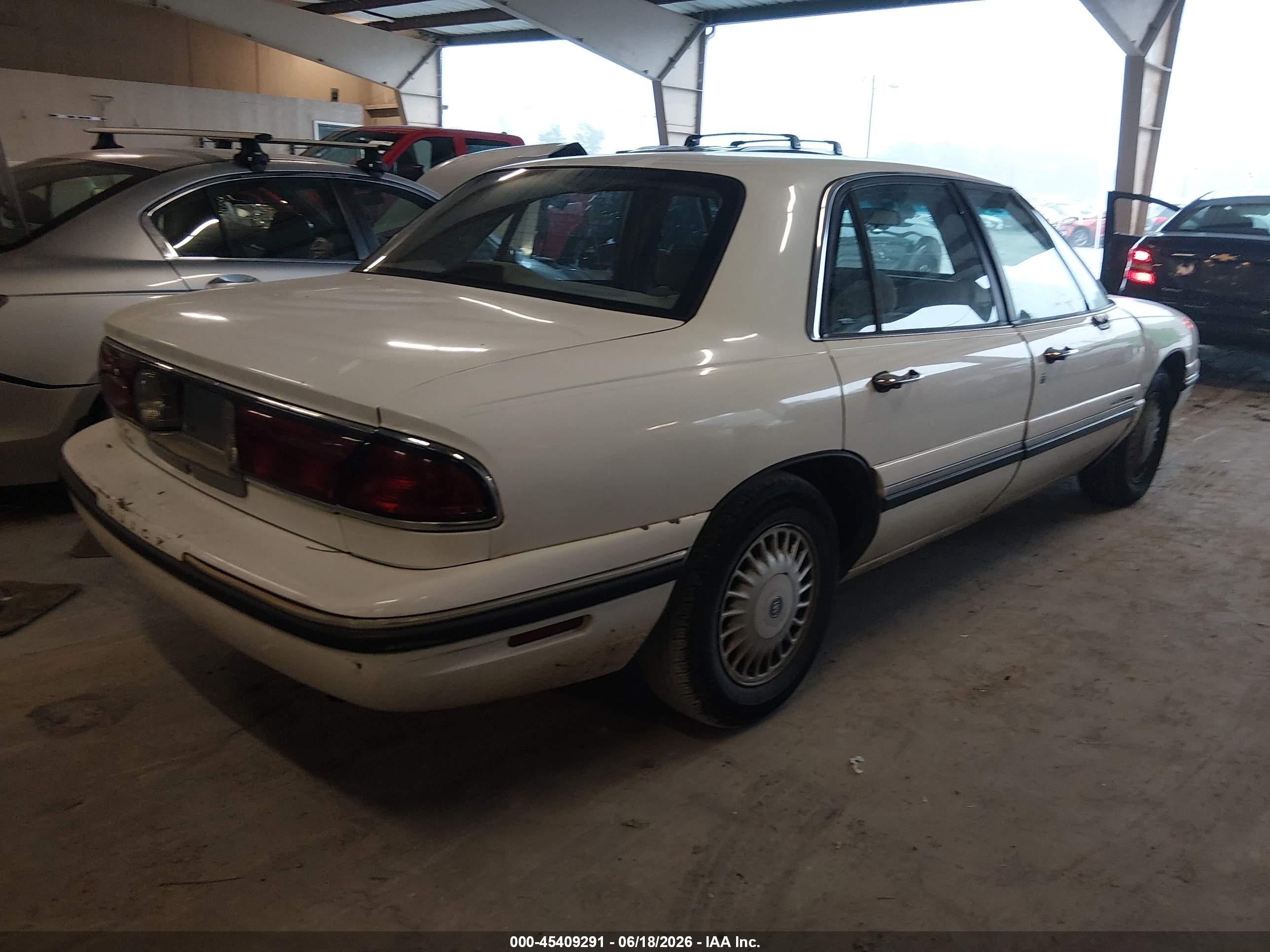 1999 Buick Lesabre Custom White vin: 1G4HP52K2XH450735