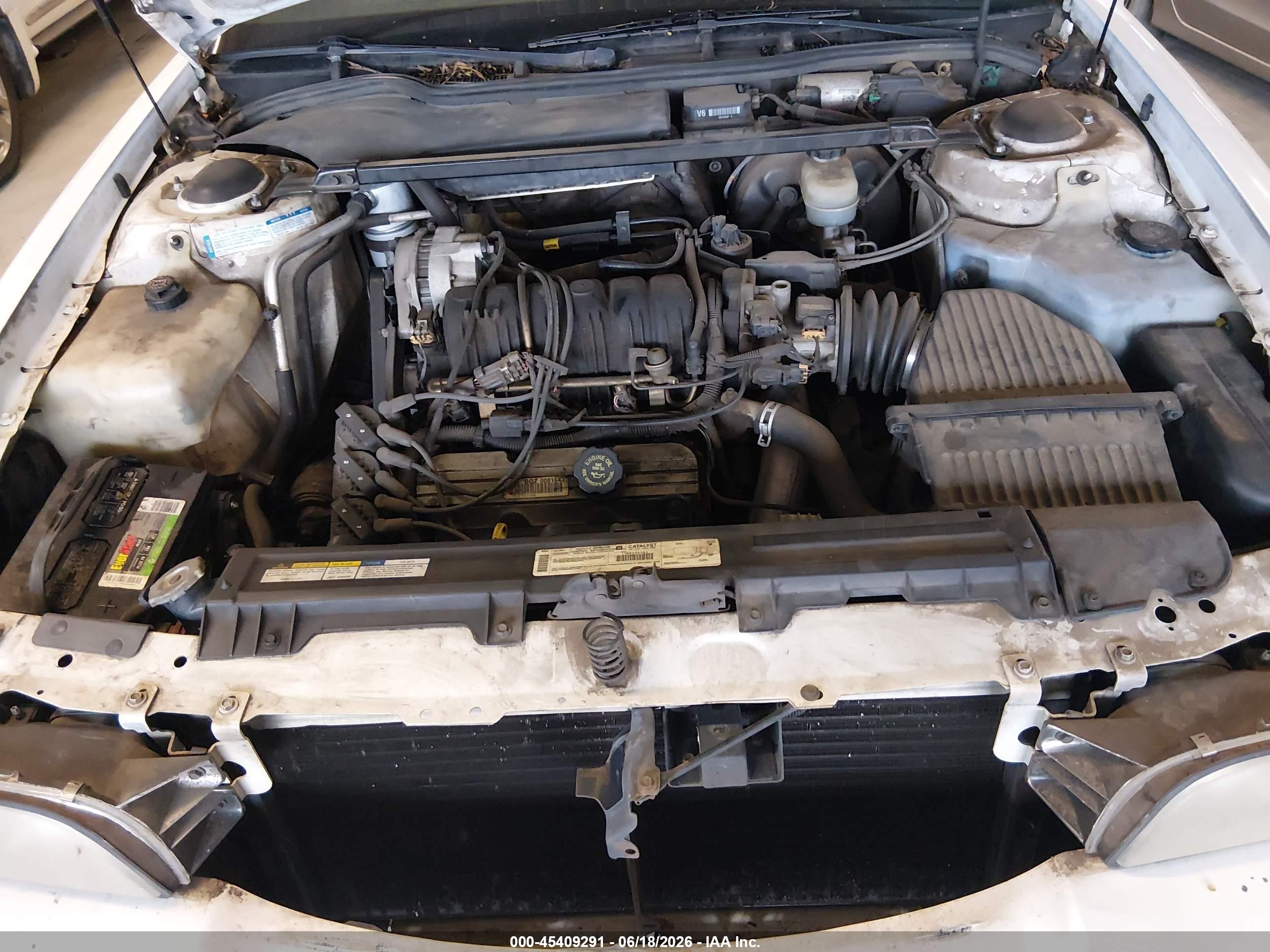 1999 Buick Lesabre Custom White vin: 1G4HP52K2XH450735