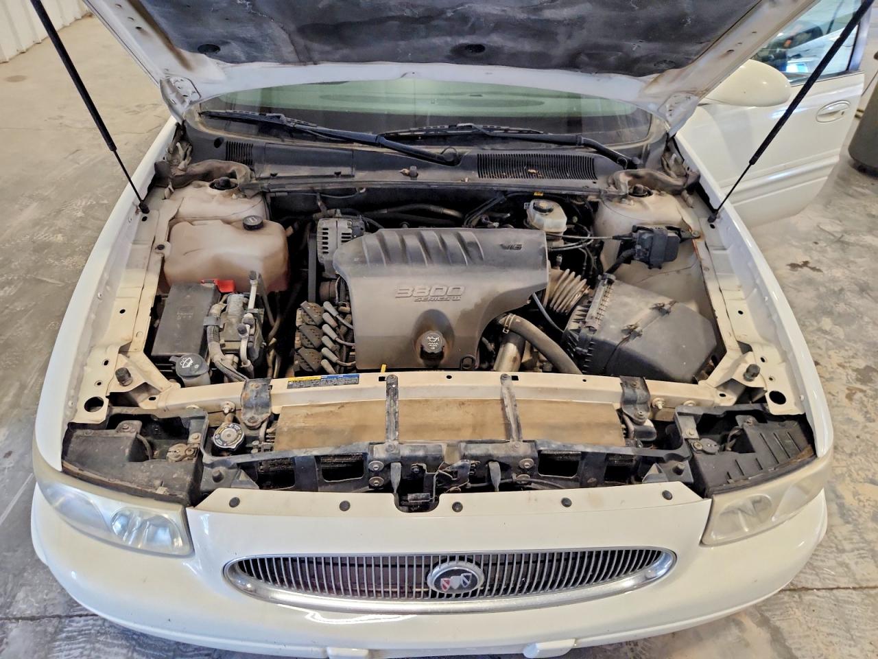 2003 Buick Lesabre Custom Белый vin: 1G4HP52K334113864