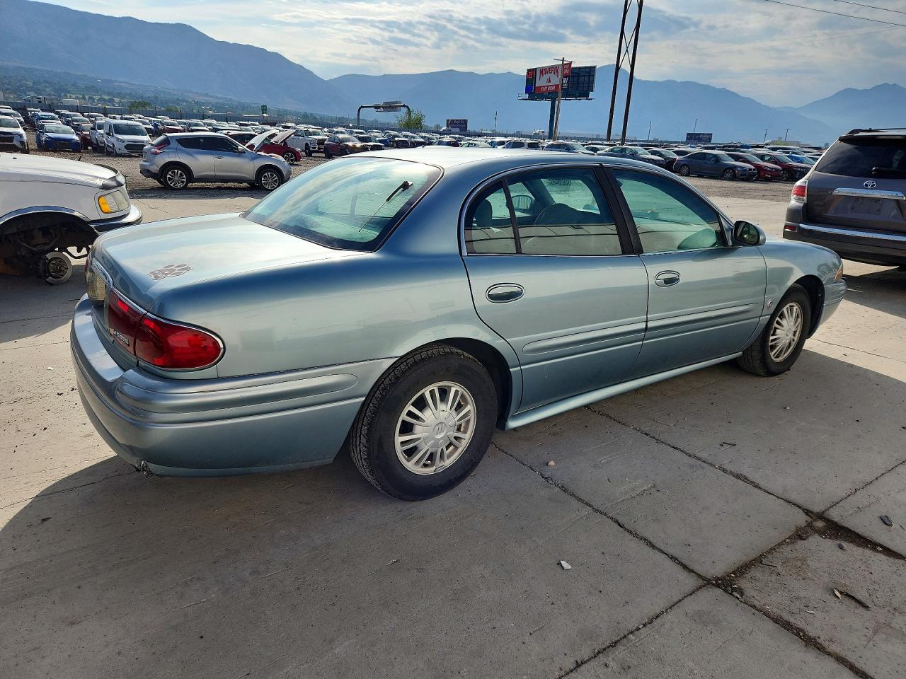 2003 Buick Lesabre Синий vin: 1G4HP52K334131202