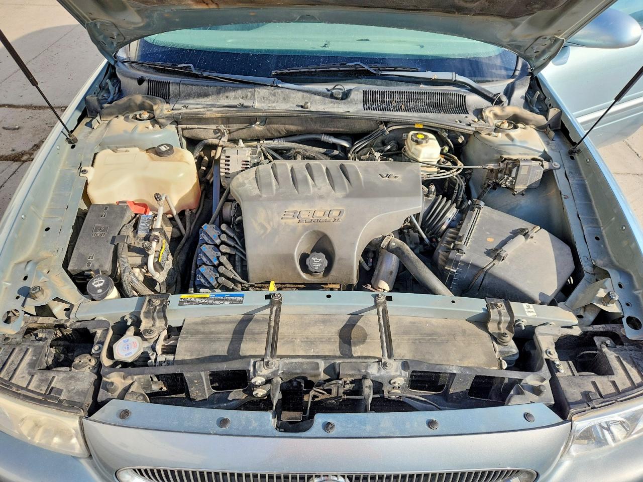 2003 Buick Lesabre Синий vin: 1G4HP52K334131202