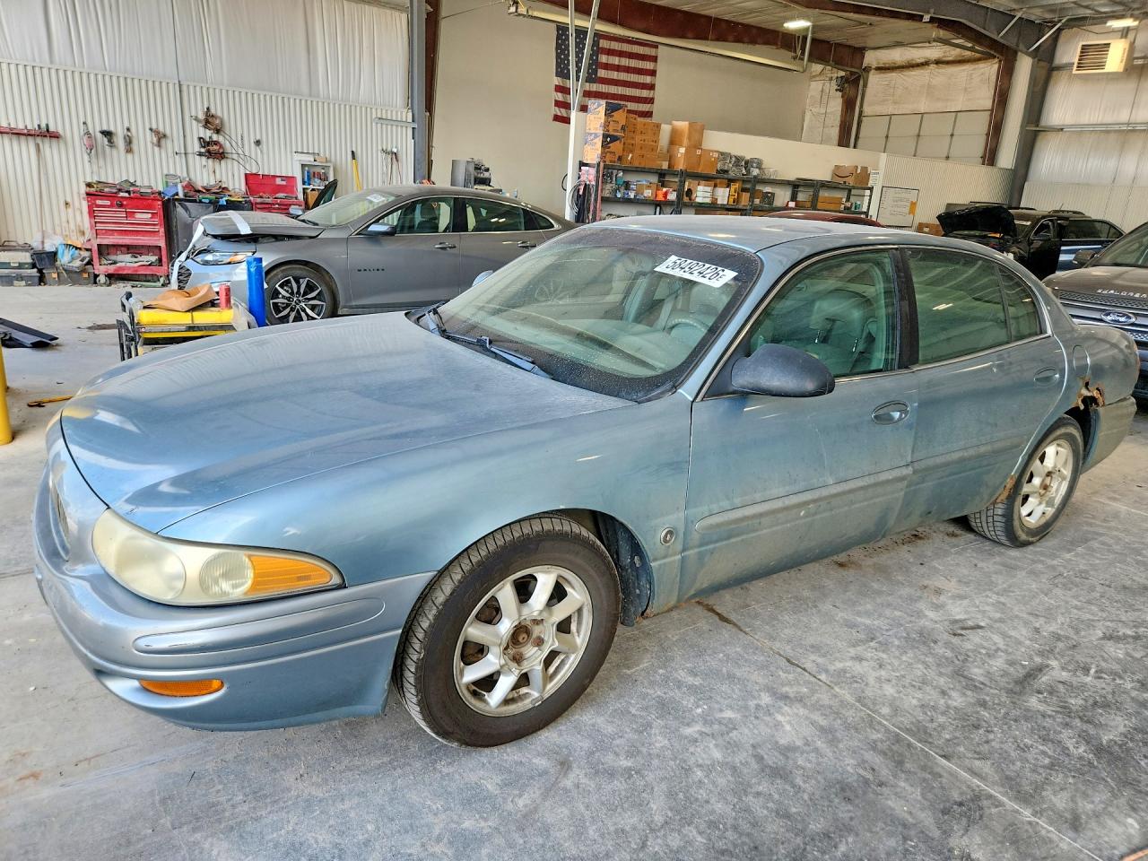 2003 Buick Lesabre Custom Blue vin: 1G4HP52K334131538