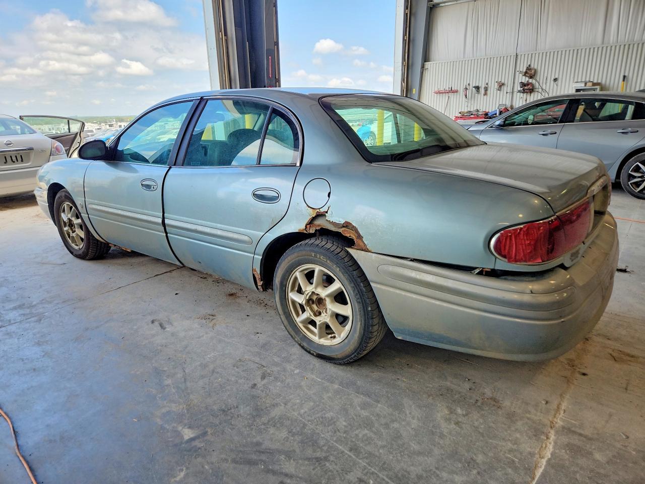 2003 Buick Lesabre Custom Blue vin: 1G4HP52K334131538