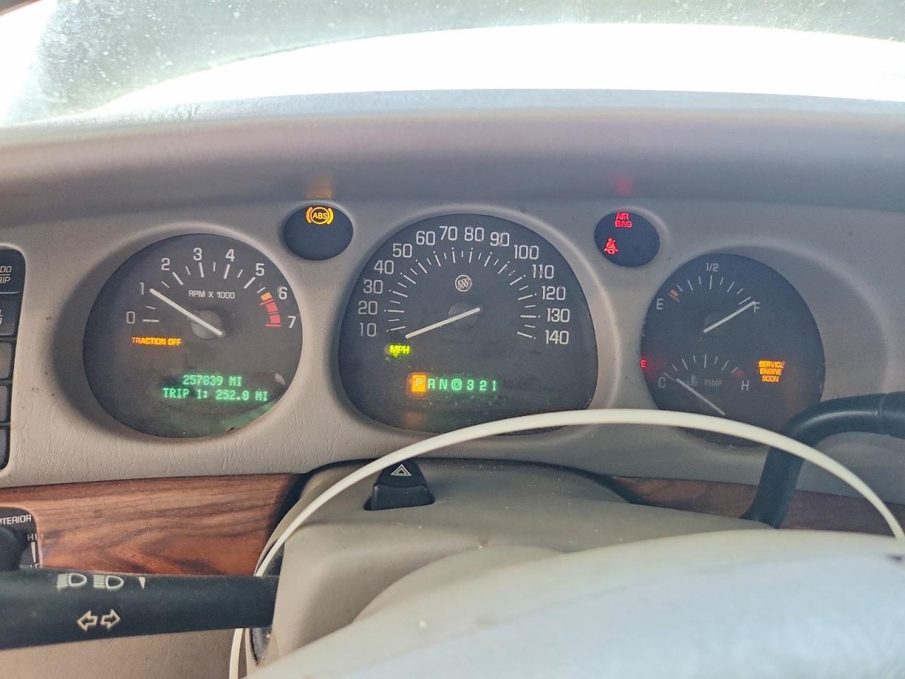 2003 Buick Lesabre Custom Blue vin: 1G4HP52K334131538
