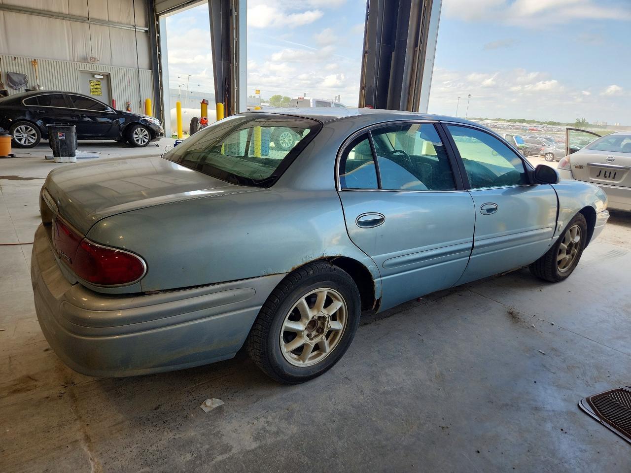 2003 Buick Lesabre Custom Blue vin: 1G4HP52K334131538