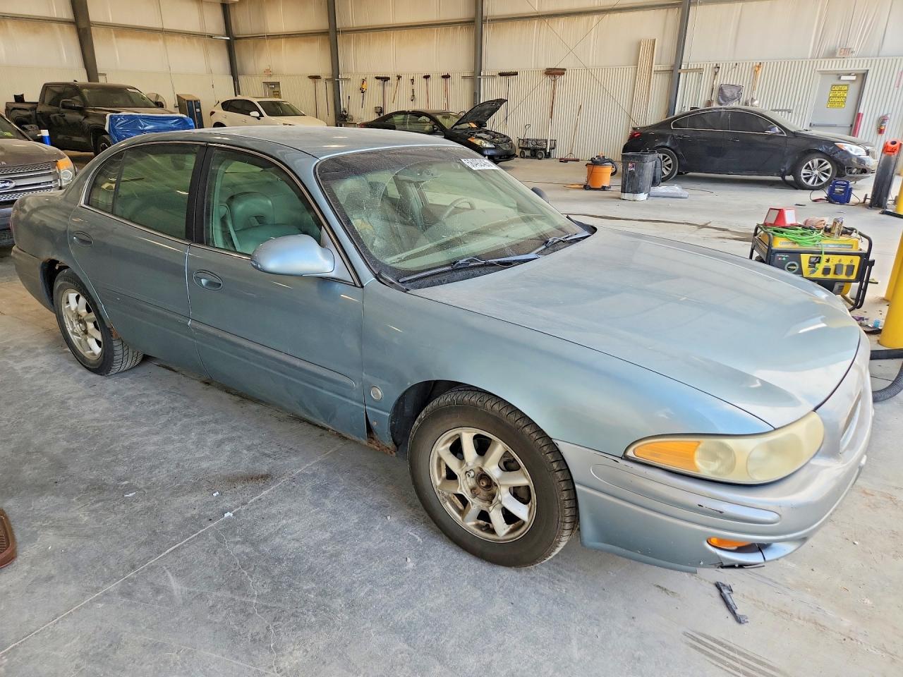 2003 Buick Lesabre Custom Blue vin: 1G4HP52K334131538