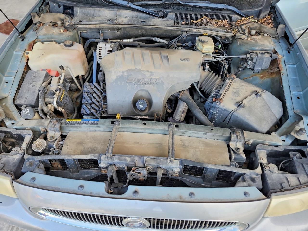 2003 Buick Lesabre Custom Blue vin: 1G4HP52K334131538