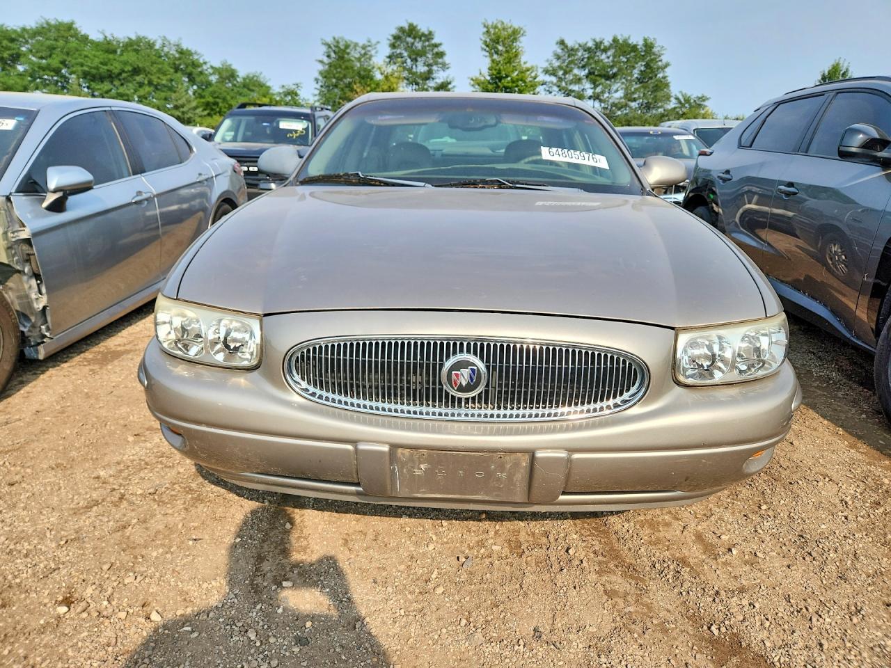 2003 Buick Lesabre Custom Gray vin: 1G4HP52K33U184191