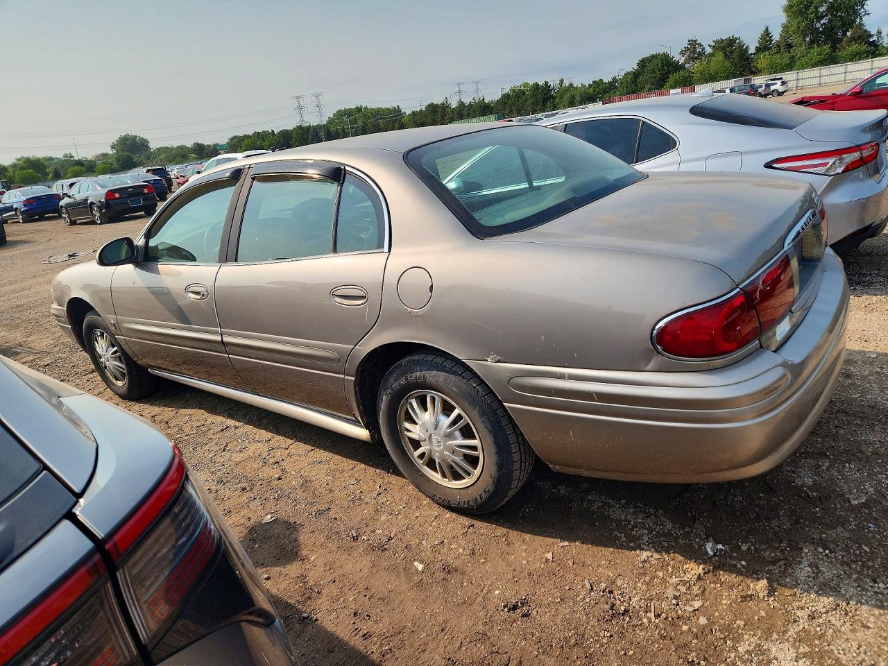 2003 Buick Lesabre Custom Gray vin: 1G4HP52K33U184191