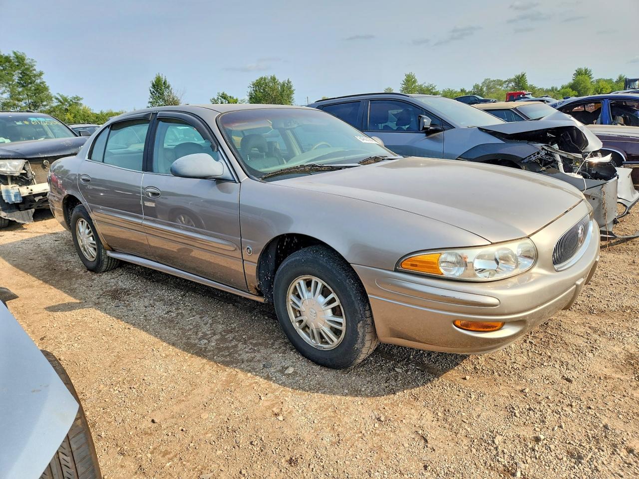 2003 Buick Lesabre Custom Gray vin: 1G4HP52K33U184191