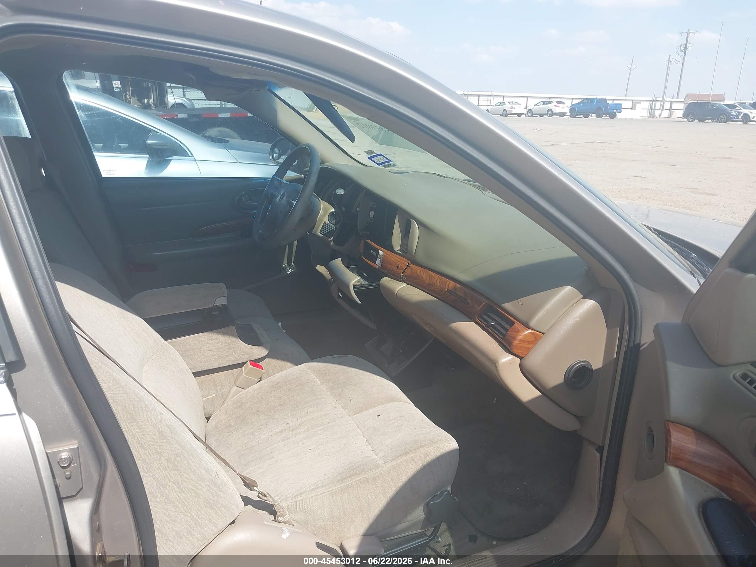 2003 Buick Lesabre Custom Gold vin: 1G4HP52K33U237892