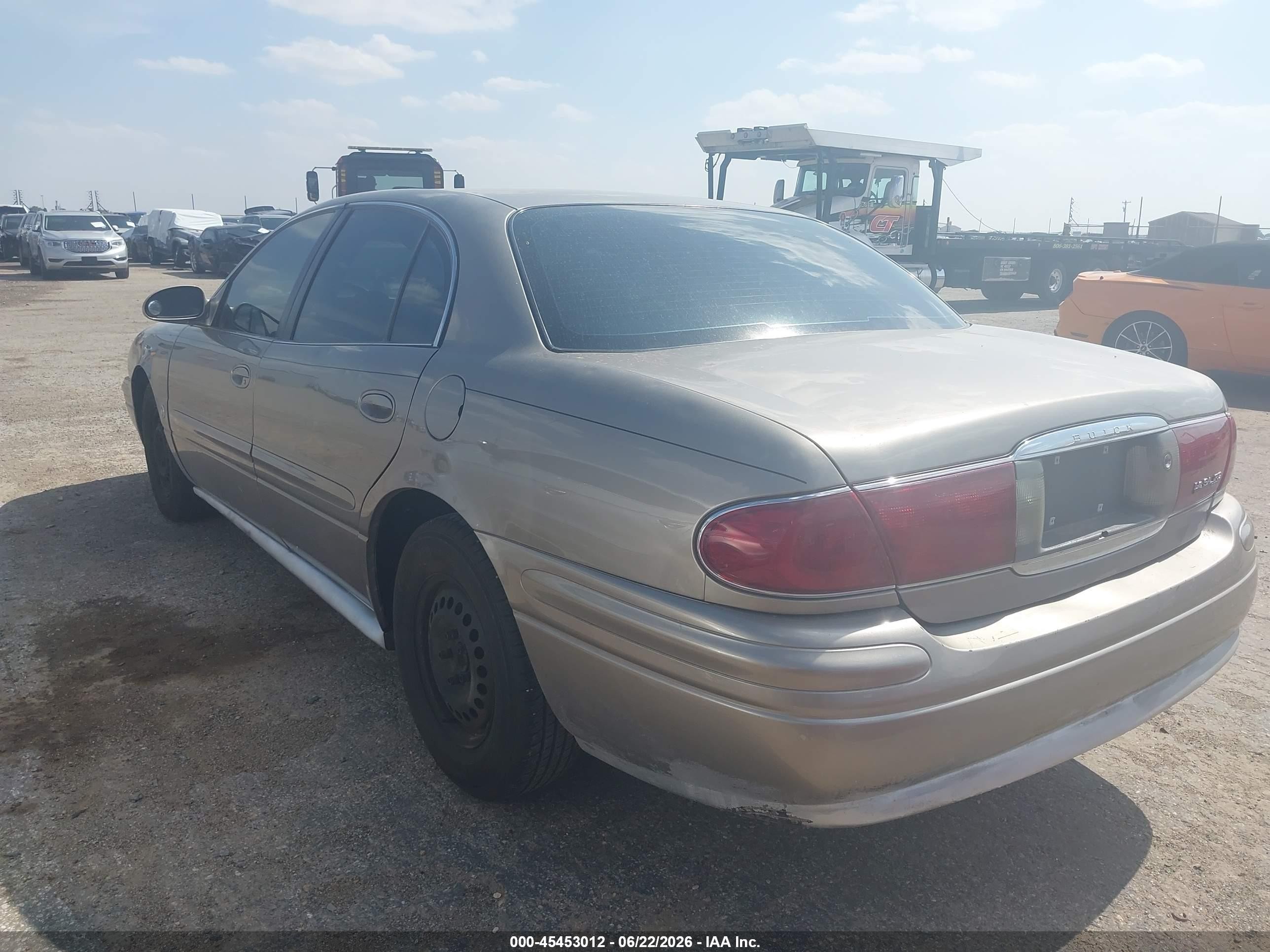 2003 Buick Lesabre Custom Gold vin: 1G4HP52K33U237892