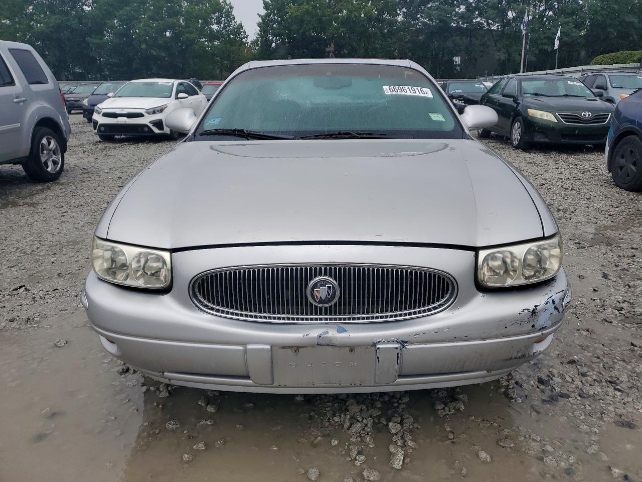 2004 Buick Lesabre Custom Silver vin: 1G4HP52K344177405