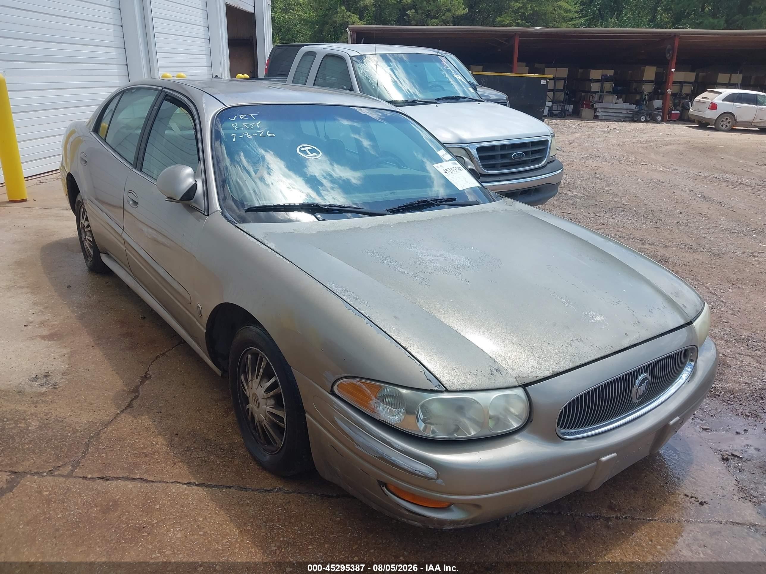 2004 Buick Lesabre Custom Beige vin: 1G4HP52K34U123845