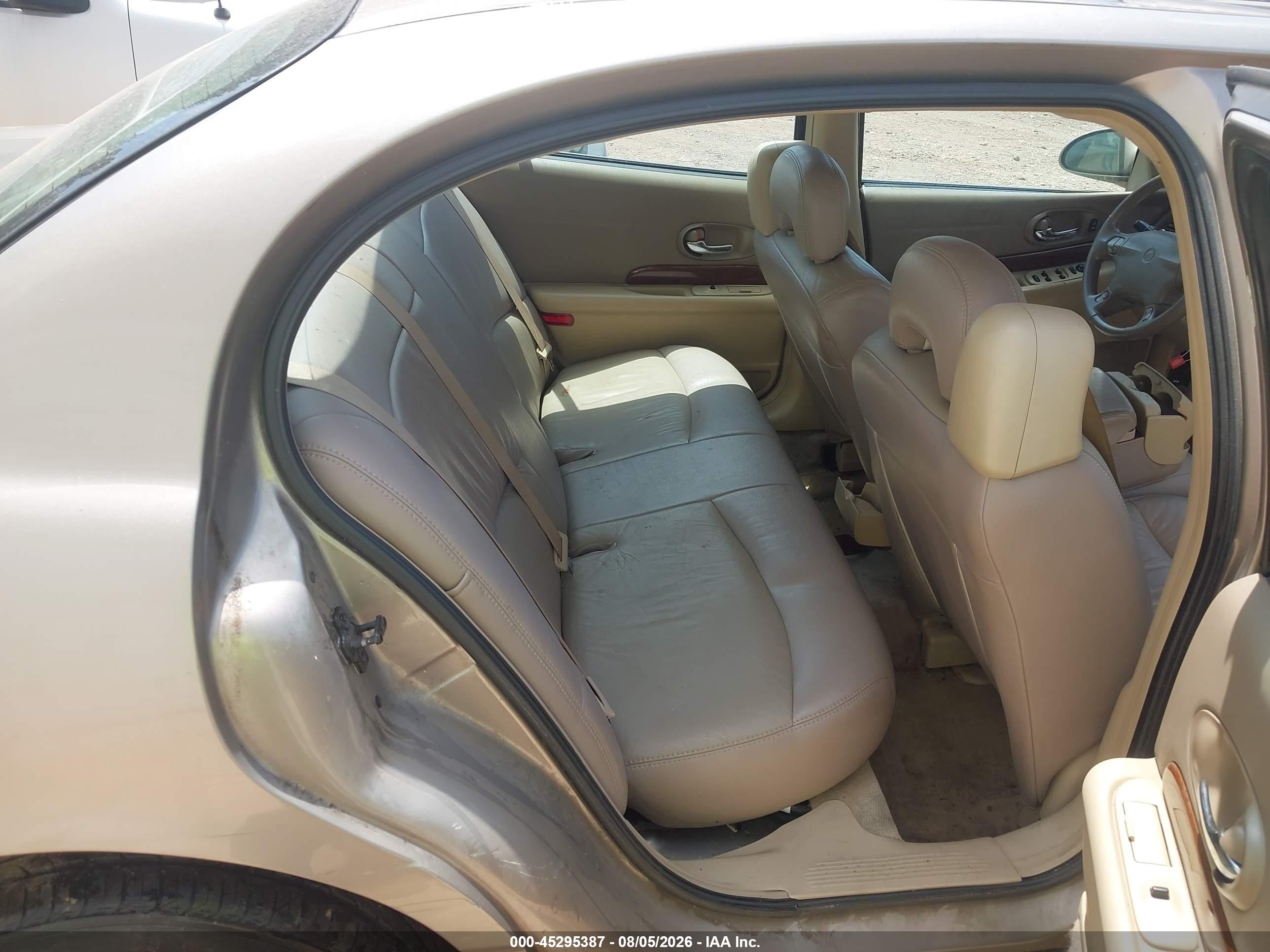 2004 Buick Lesabre Custom Beige vin: 1G4HP52K34U123845