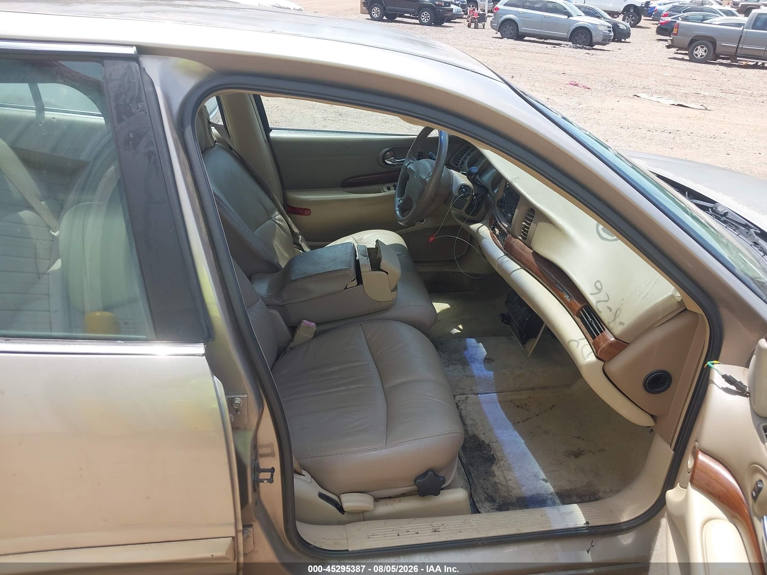 2004 Buick Lesabre Custom Beige vin: 1G4HP52K34U123845