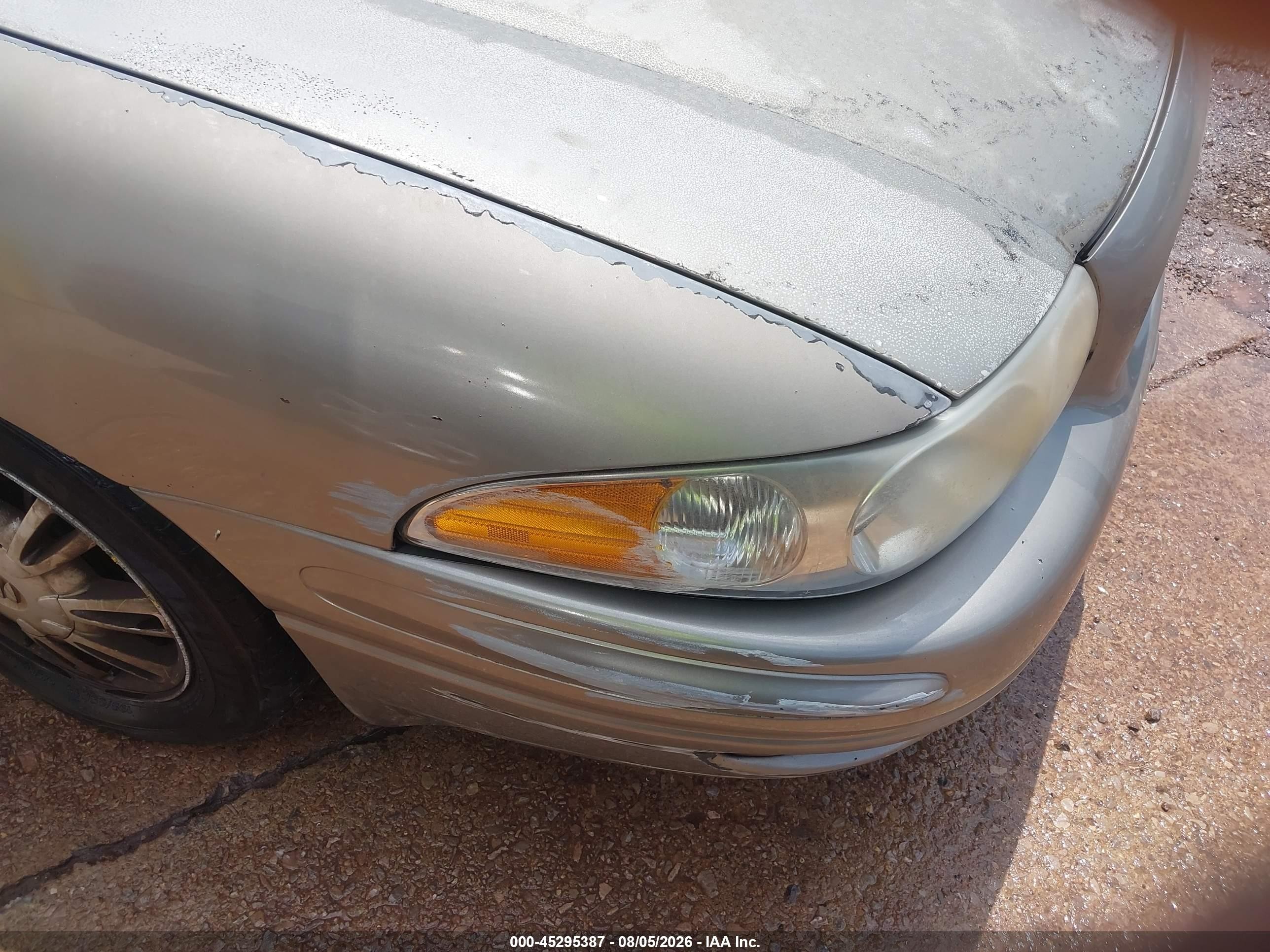 2004 Buick Lesabre Custom Beige vin: 1G4HP52K34U123845