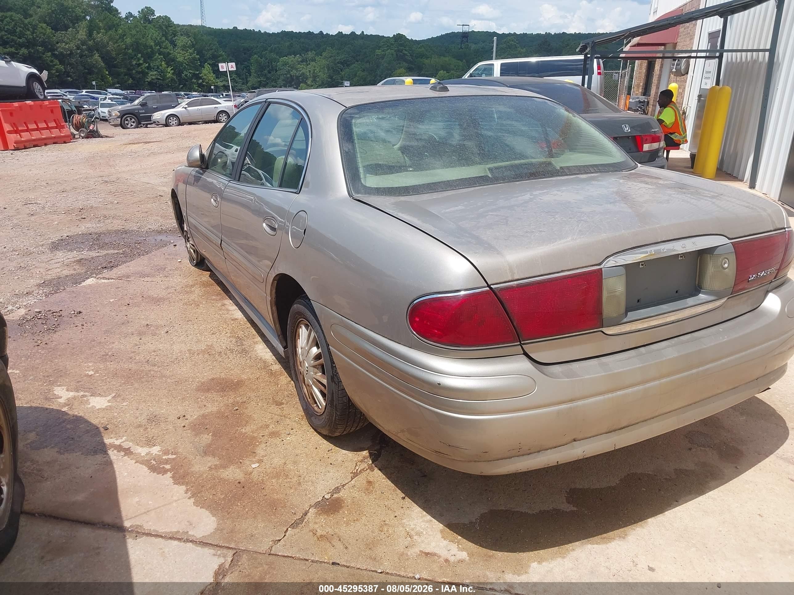 2004 Buick Lesabre Custom Beige vin: 1G4HP52K34U123845