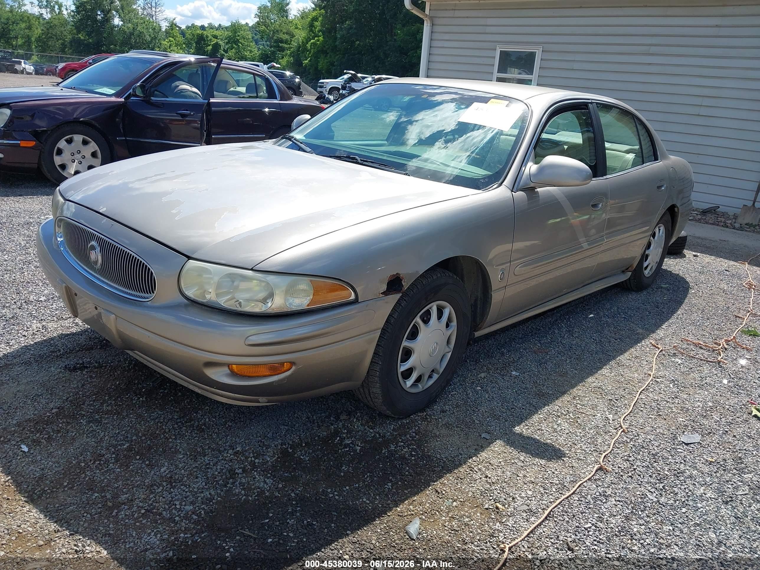 2004 Buick Lesabre Custom Gold vin: 1G4HP52K34U132996