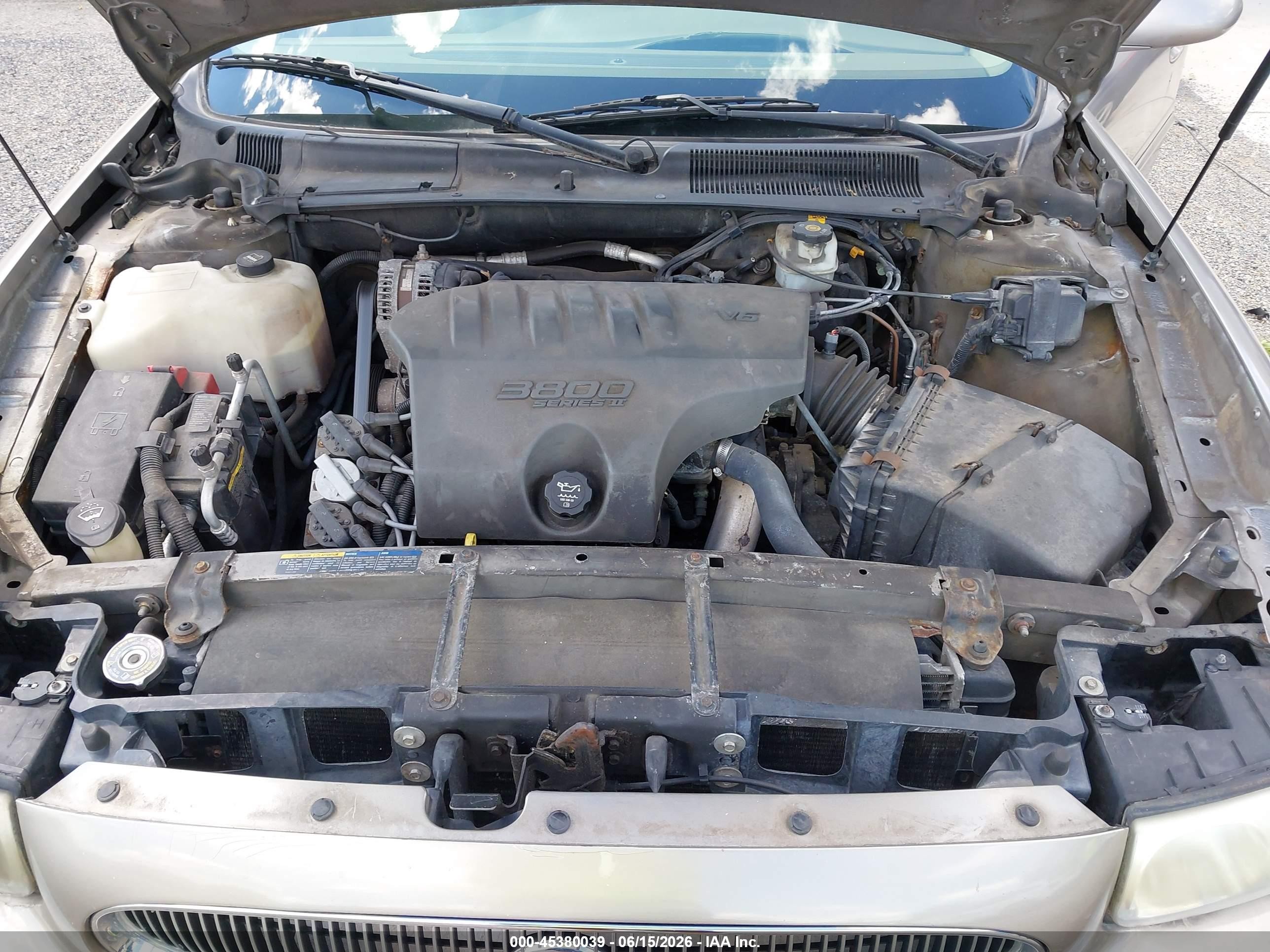 2004 Buick Lesabre Custom Gold vin: 1G4HP52K34U132996