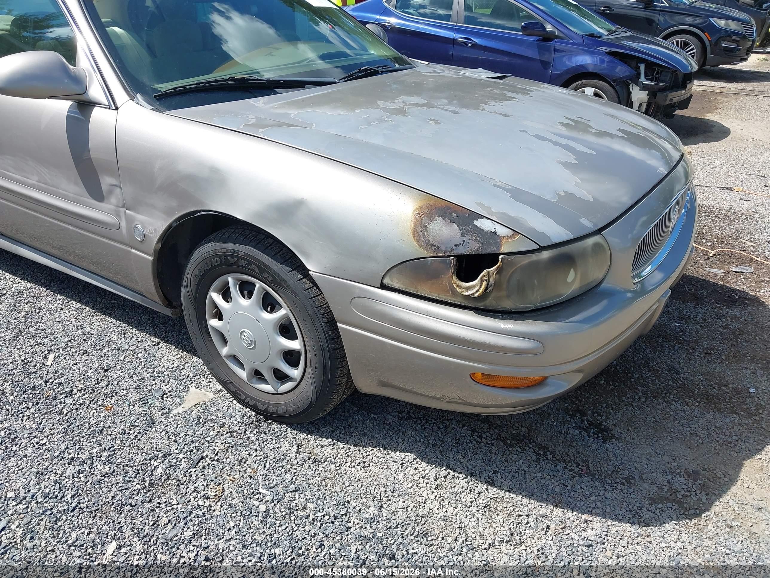 2004 Buick Lesabre Custom Gold vin: 1G4HP52K34U132996